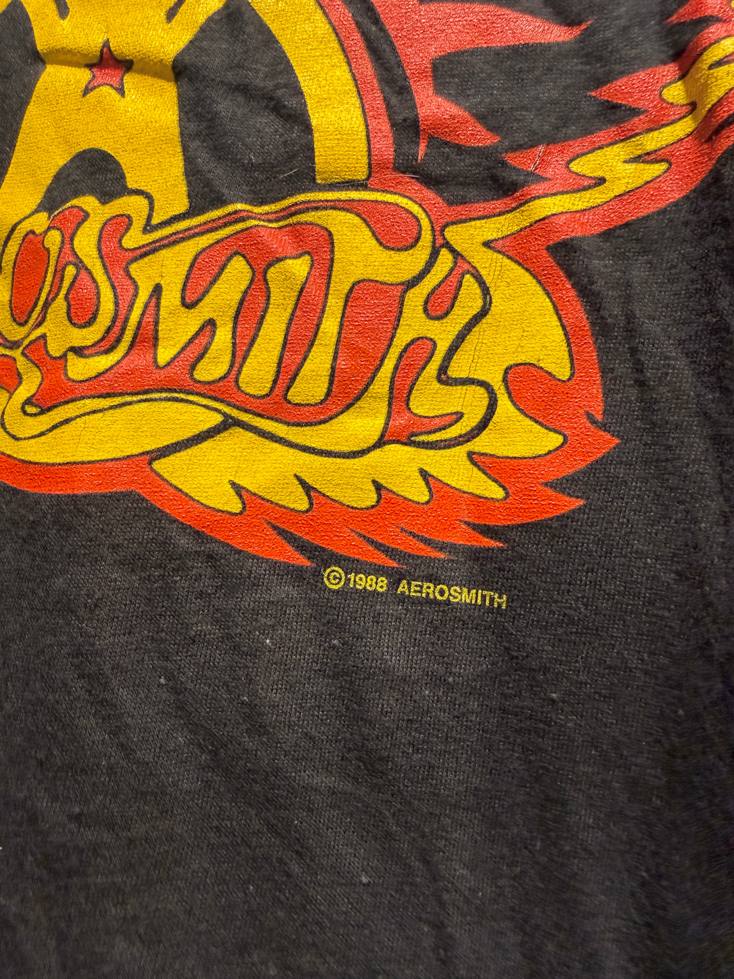 1988 Aerosmith Walk this Way Tee Size M