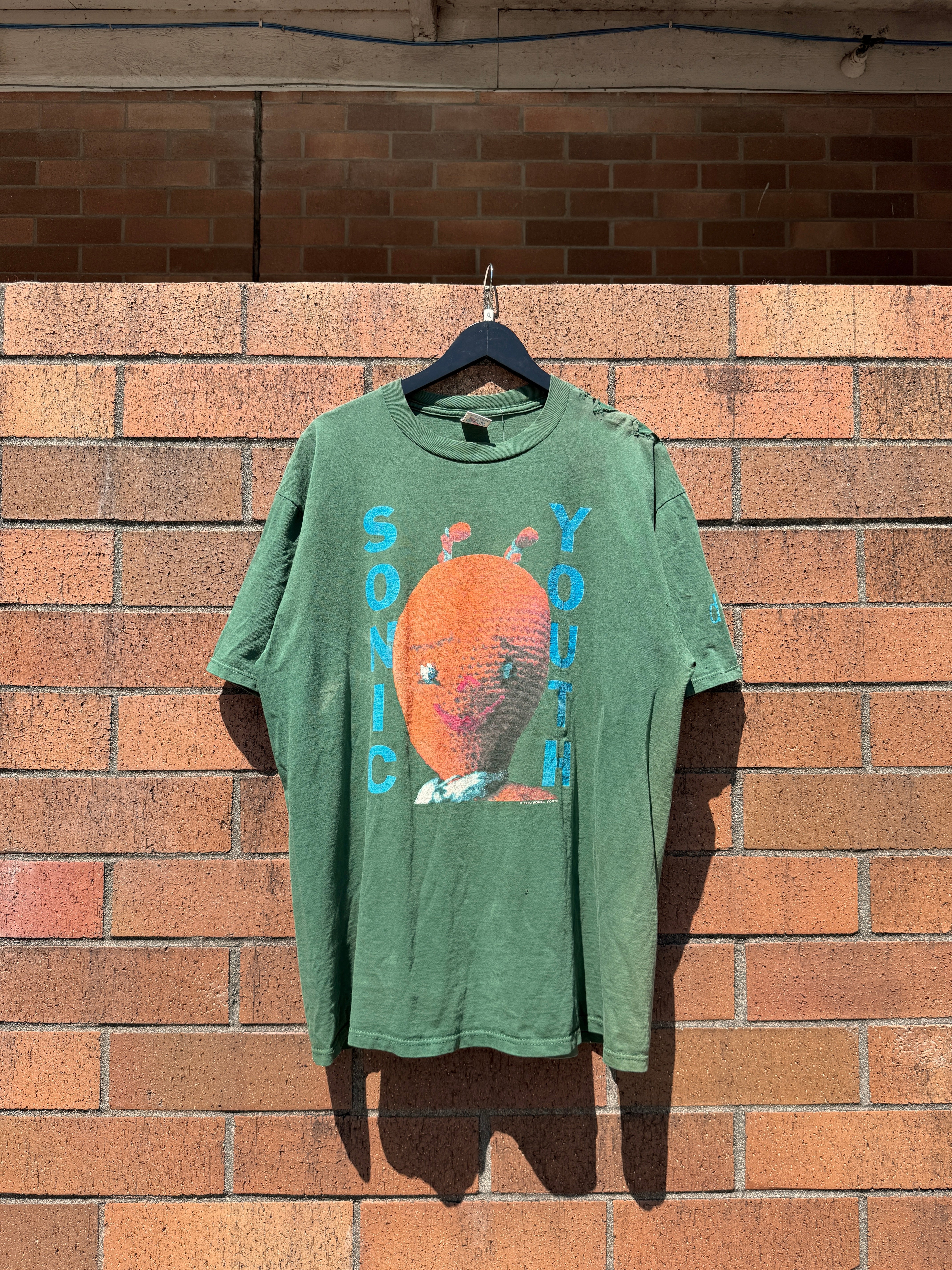 1992 Sonic Youth Dirty Jerzees Tee Size XL