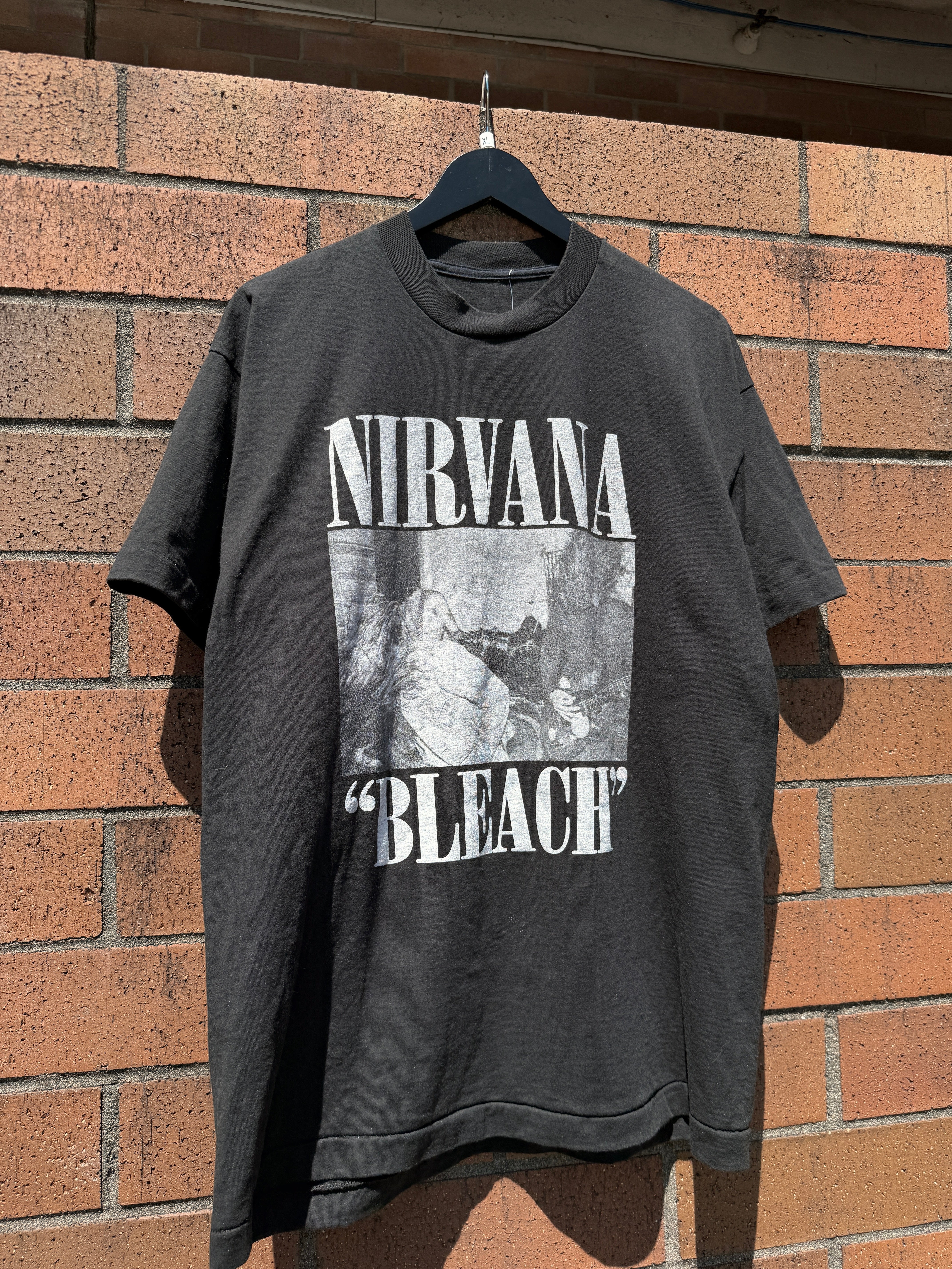 90s Nirvana Bleach Sub Pop Records Tee Size XL