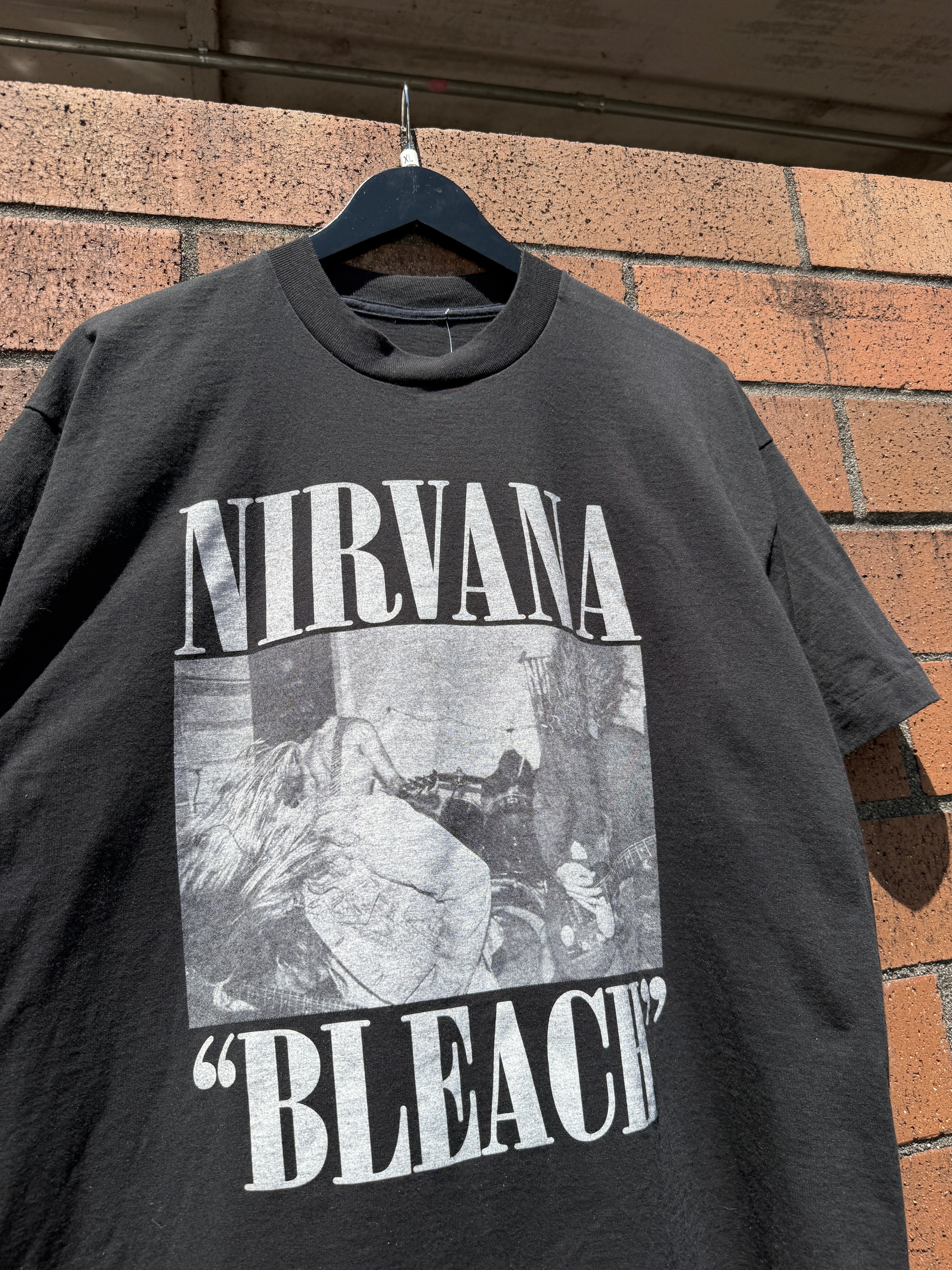 90s Nirvana Bleach Sub Pop Records Tee Size XL