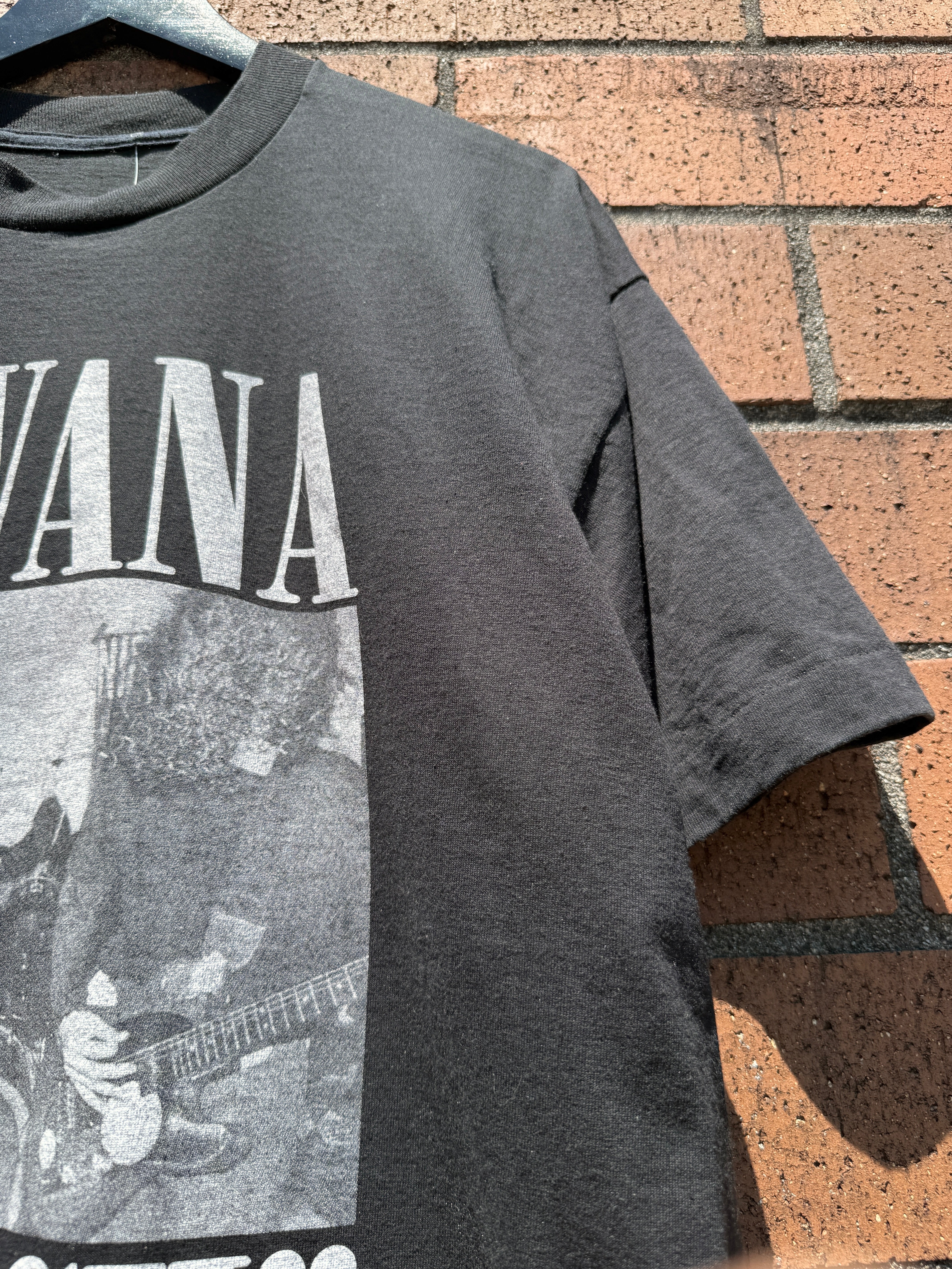 90s Nirvana Bleach Sub Pop Records Tee Size XL