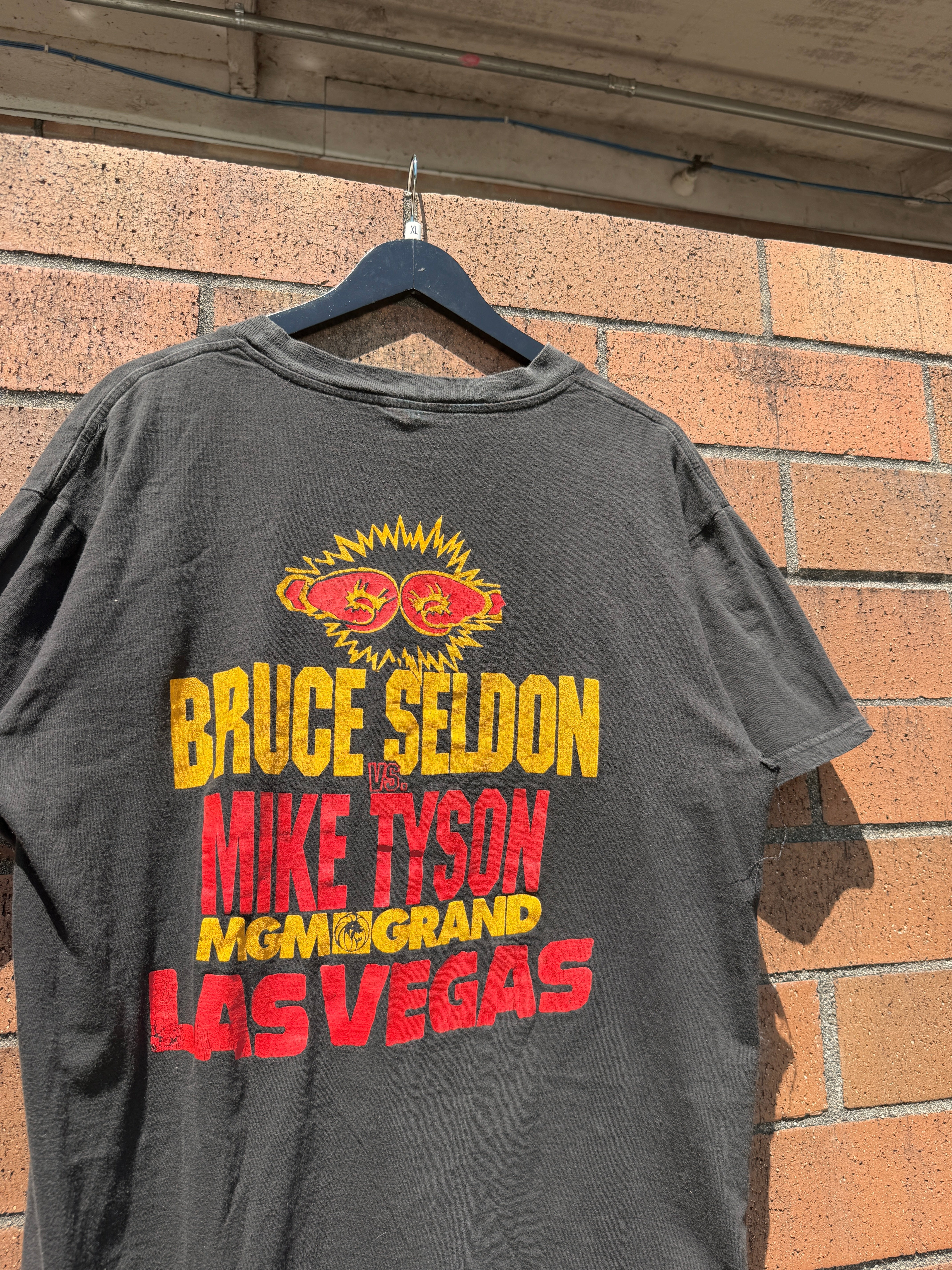 1996 Tyson vs Seldon WBA Championship Boxing Tee Size XL