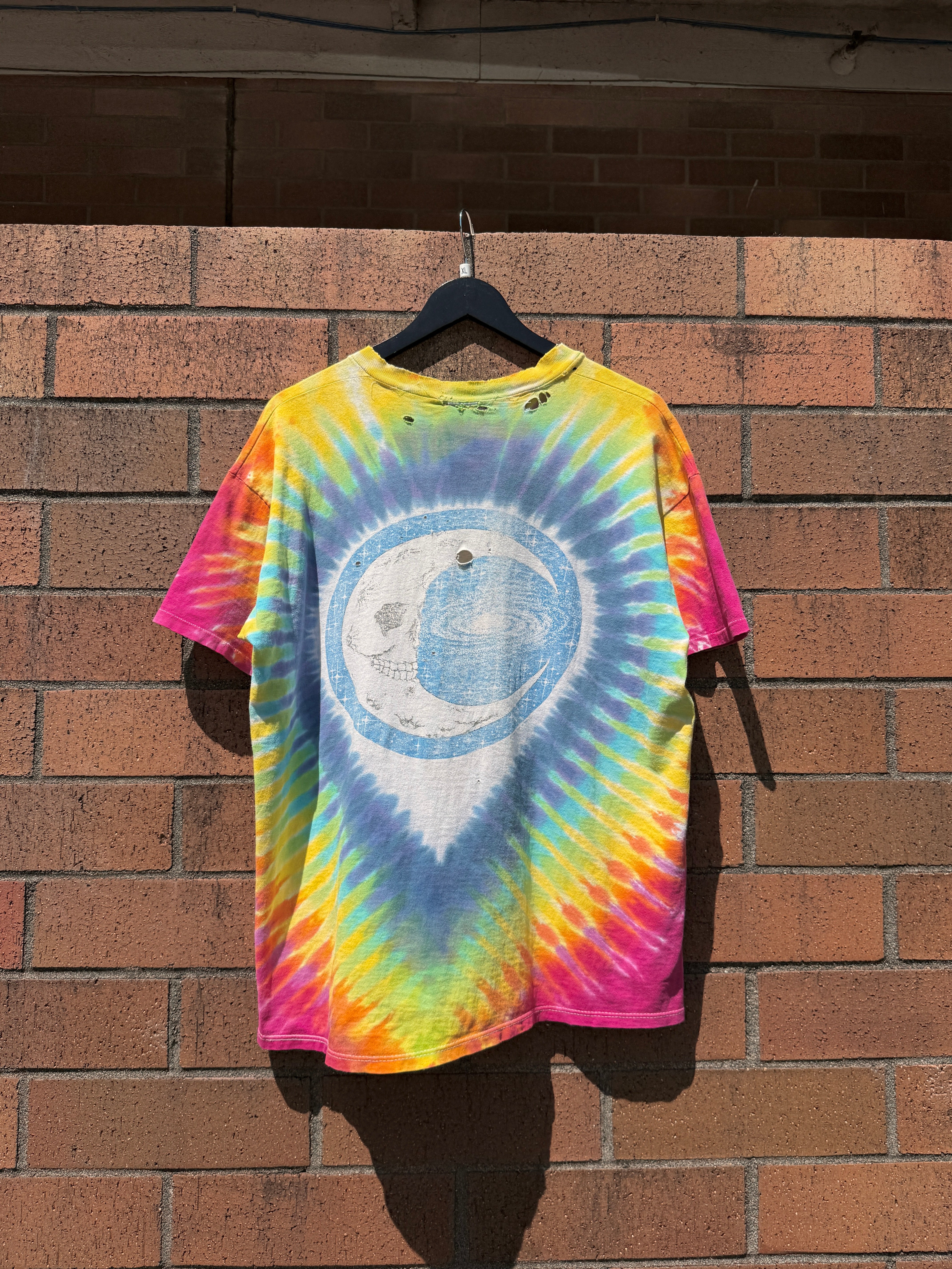 90s Jerry Jasper Sun & Moon Tie Dye Tee Size XL
