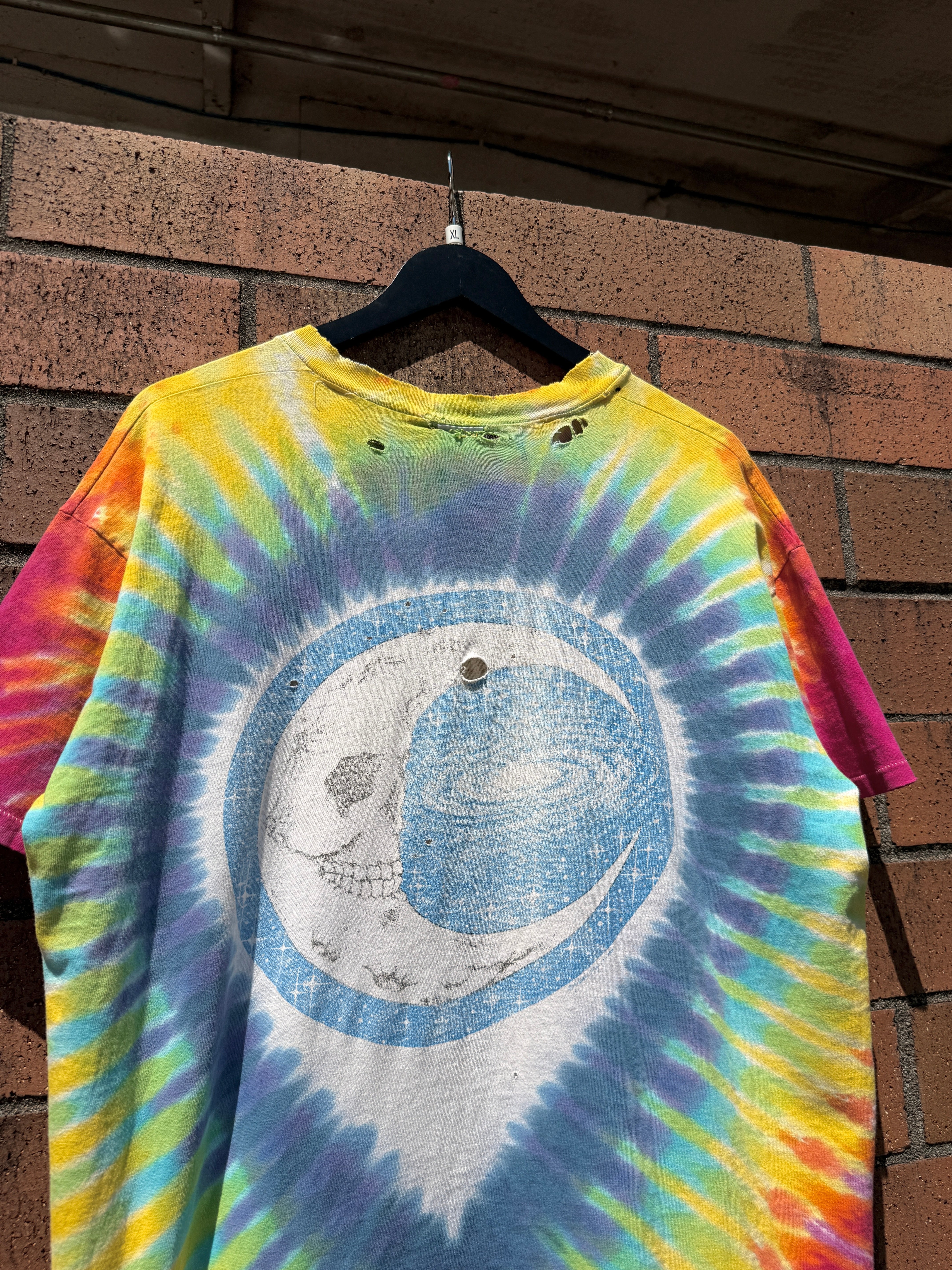 90s Jerry Jasper Sun & Moon Tie Dye Tee Size XL
