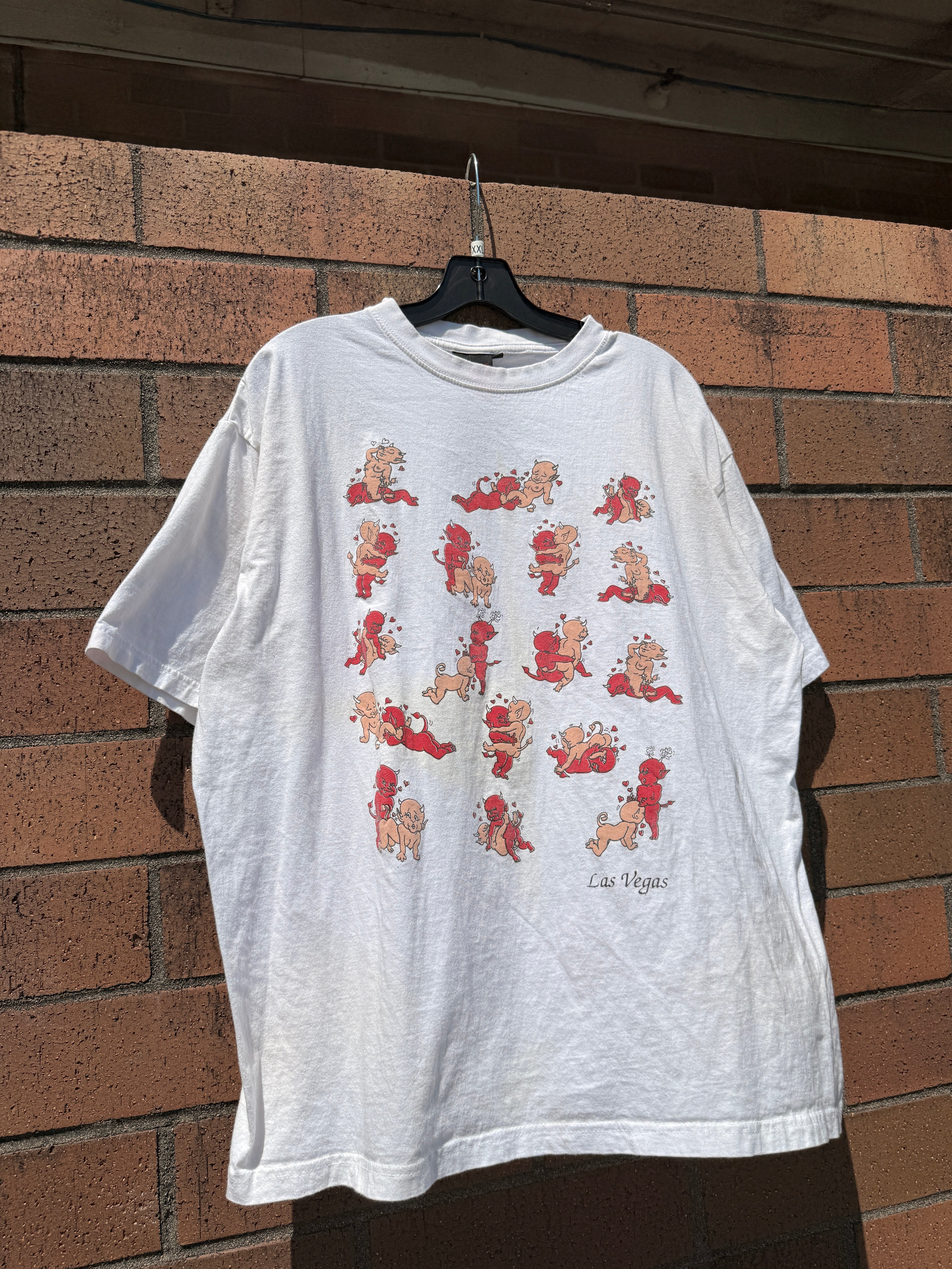 90s Las Vegas Devil Sex Tee Size XXL