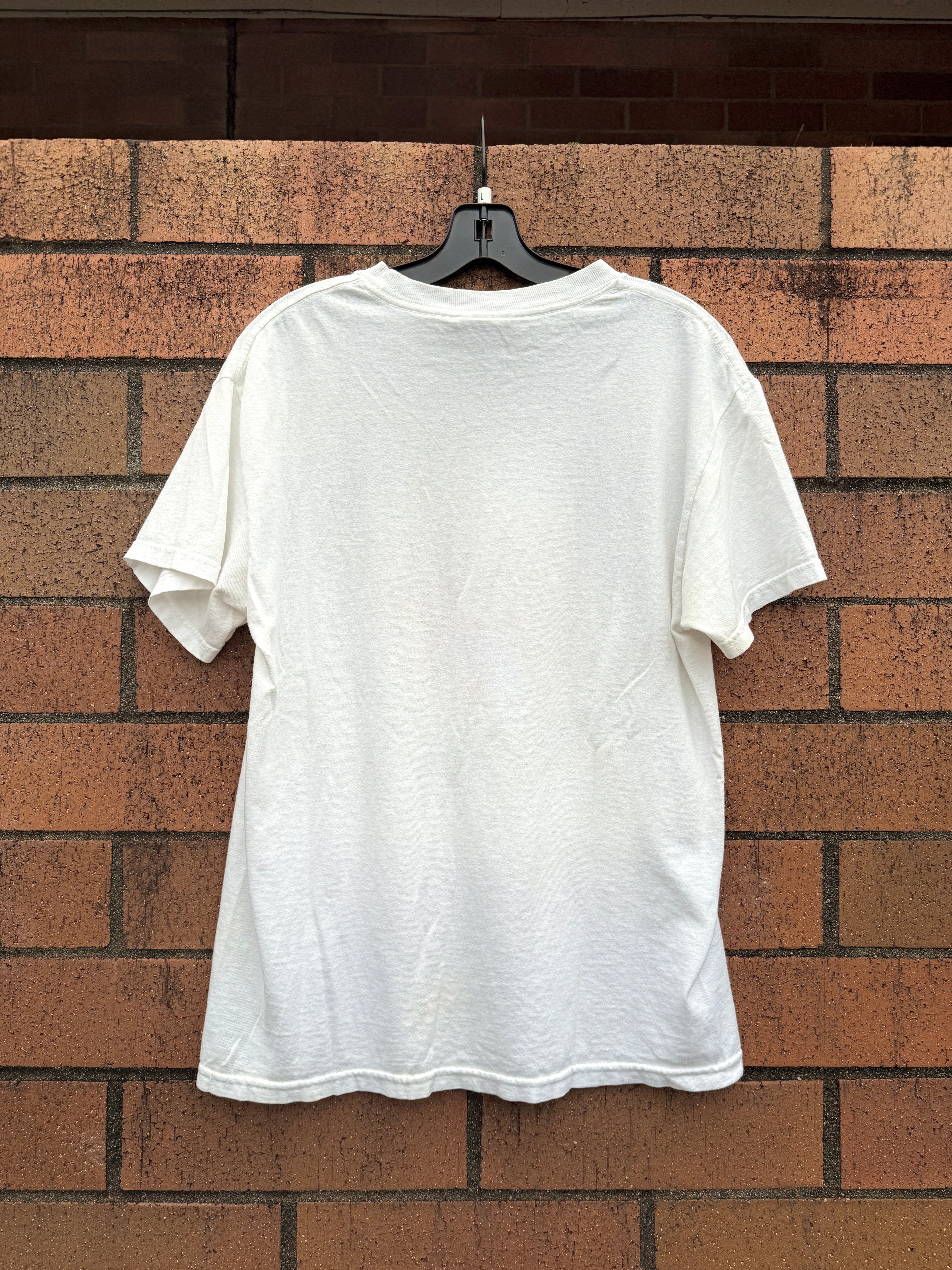 90s Red Hot Chili Peppers White Giant Tee Size L