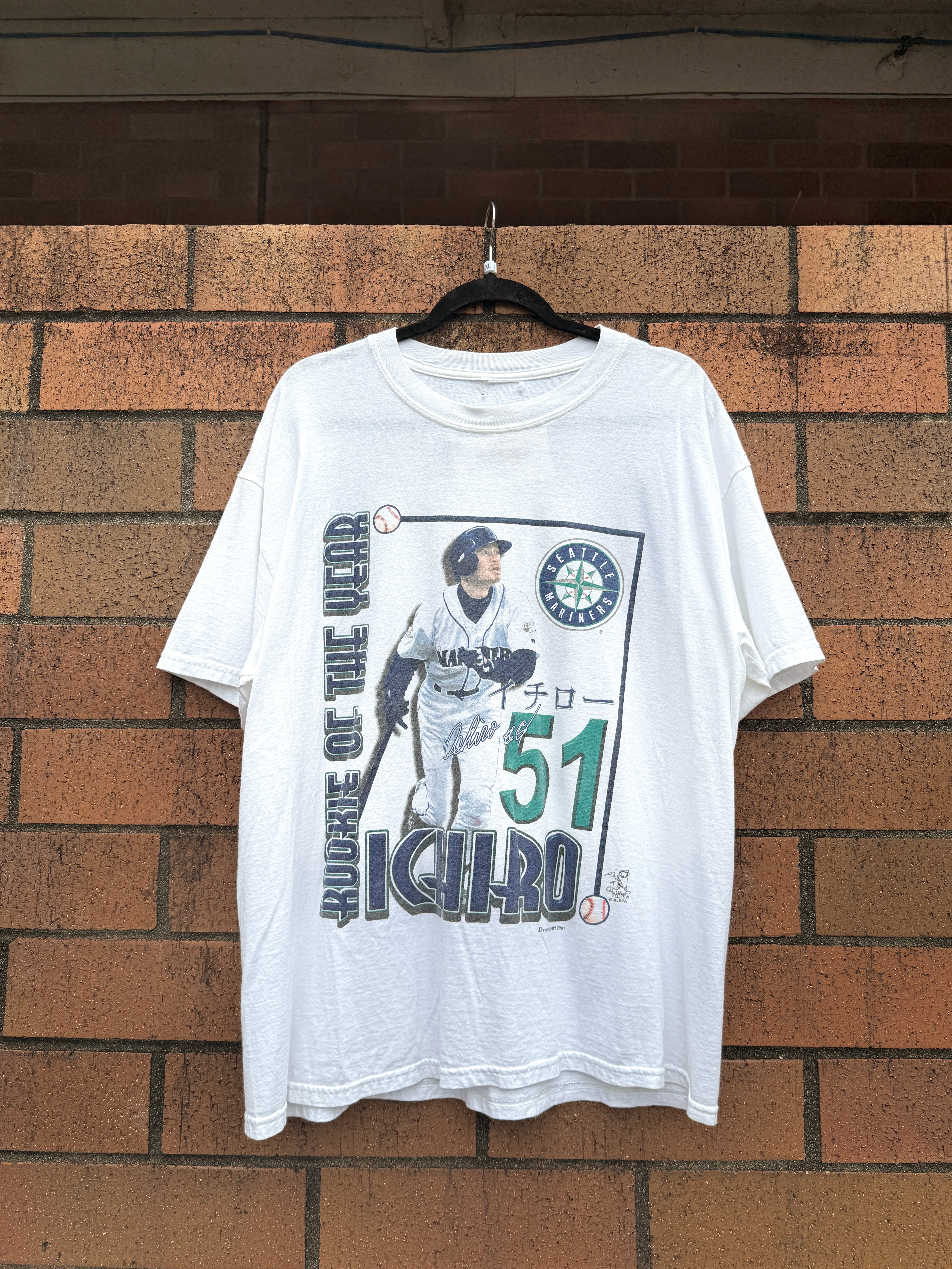 2001 Ichiro Rookie of the Year Dynasty Tee Size XL
