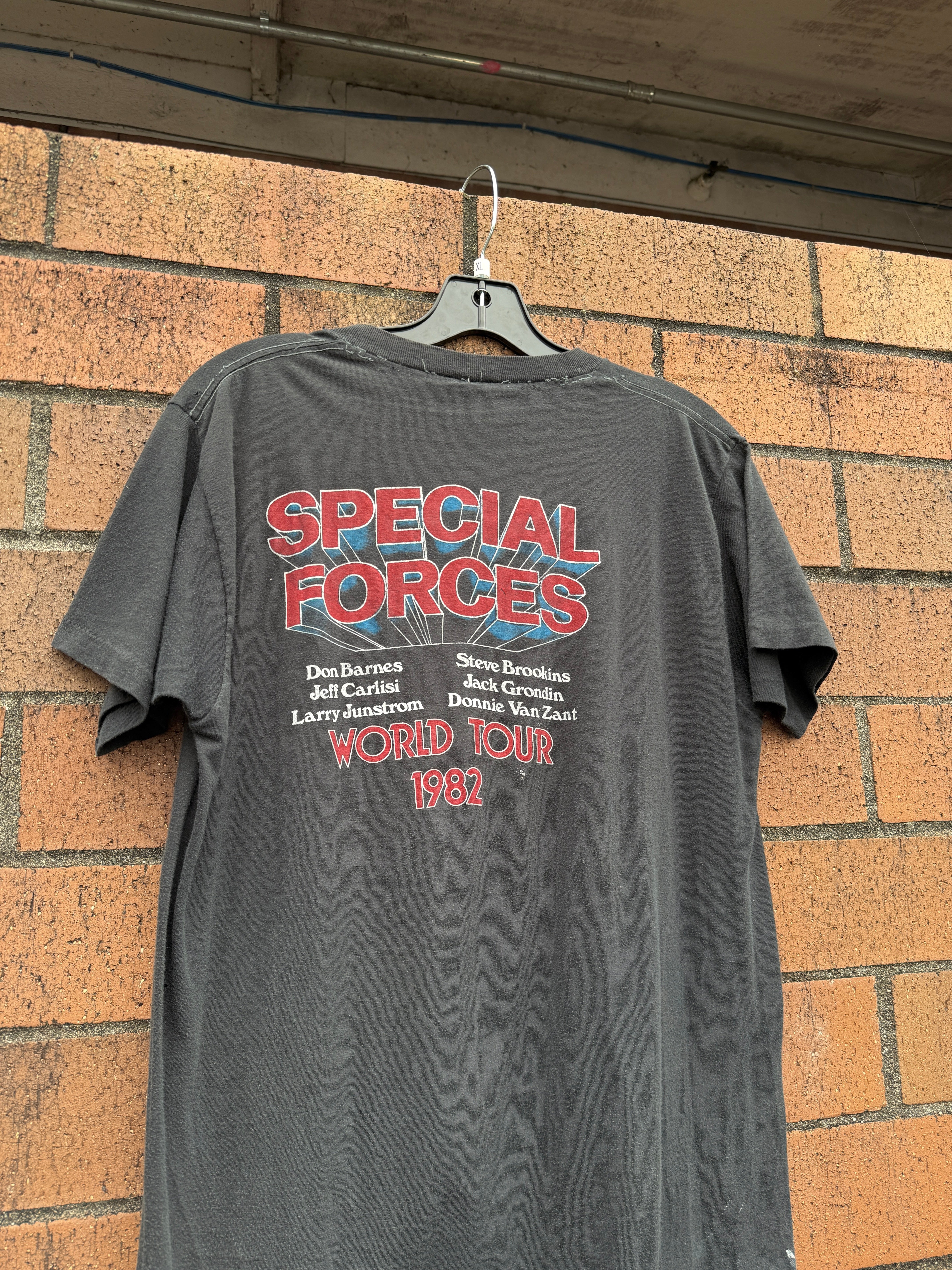 1982 Special Forces World Tour Tee Sz XL