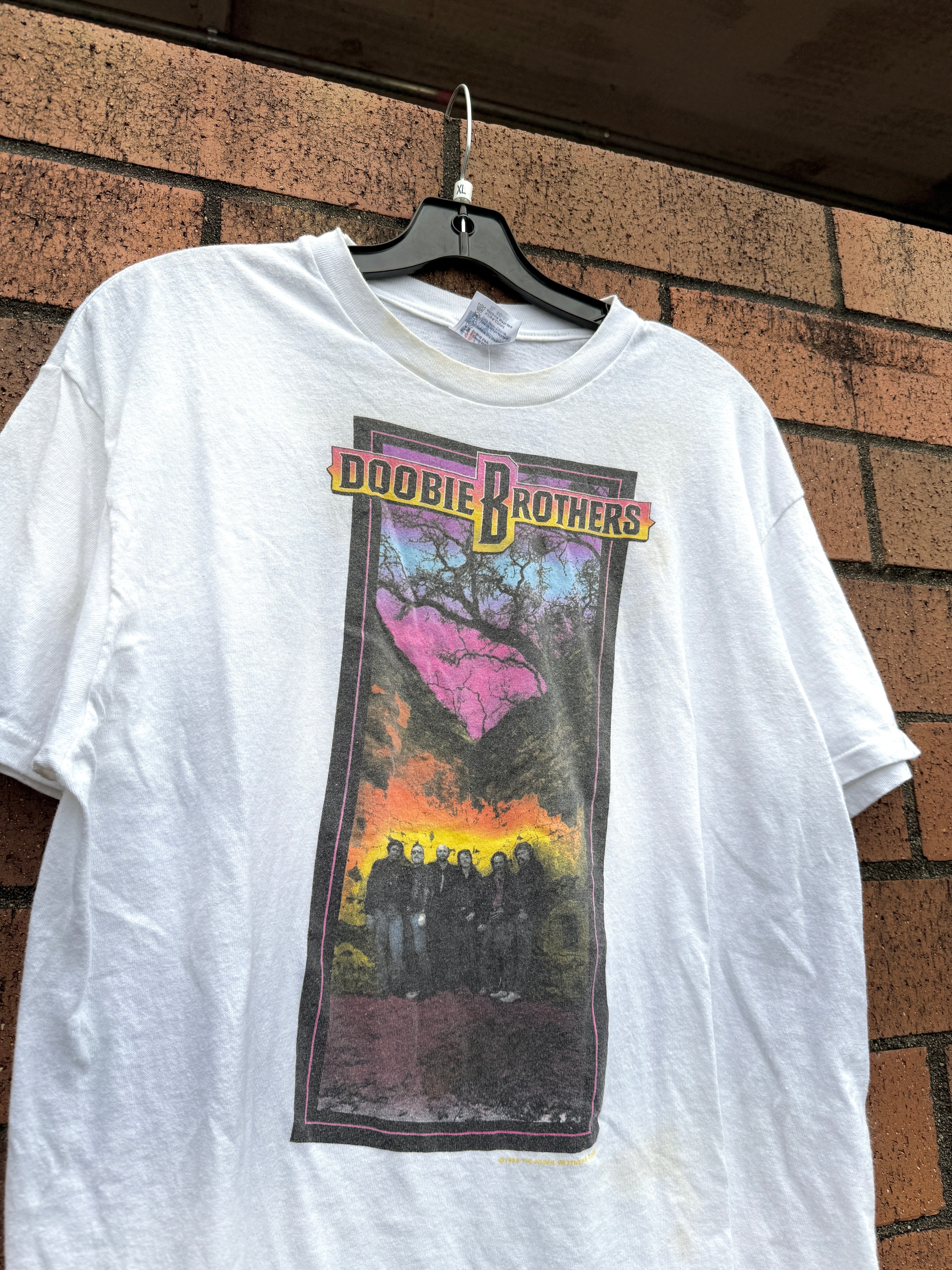 1988 Doobie Brothers Concert Tee Size XL