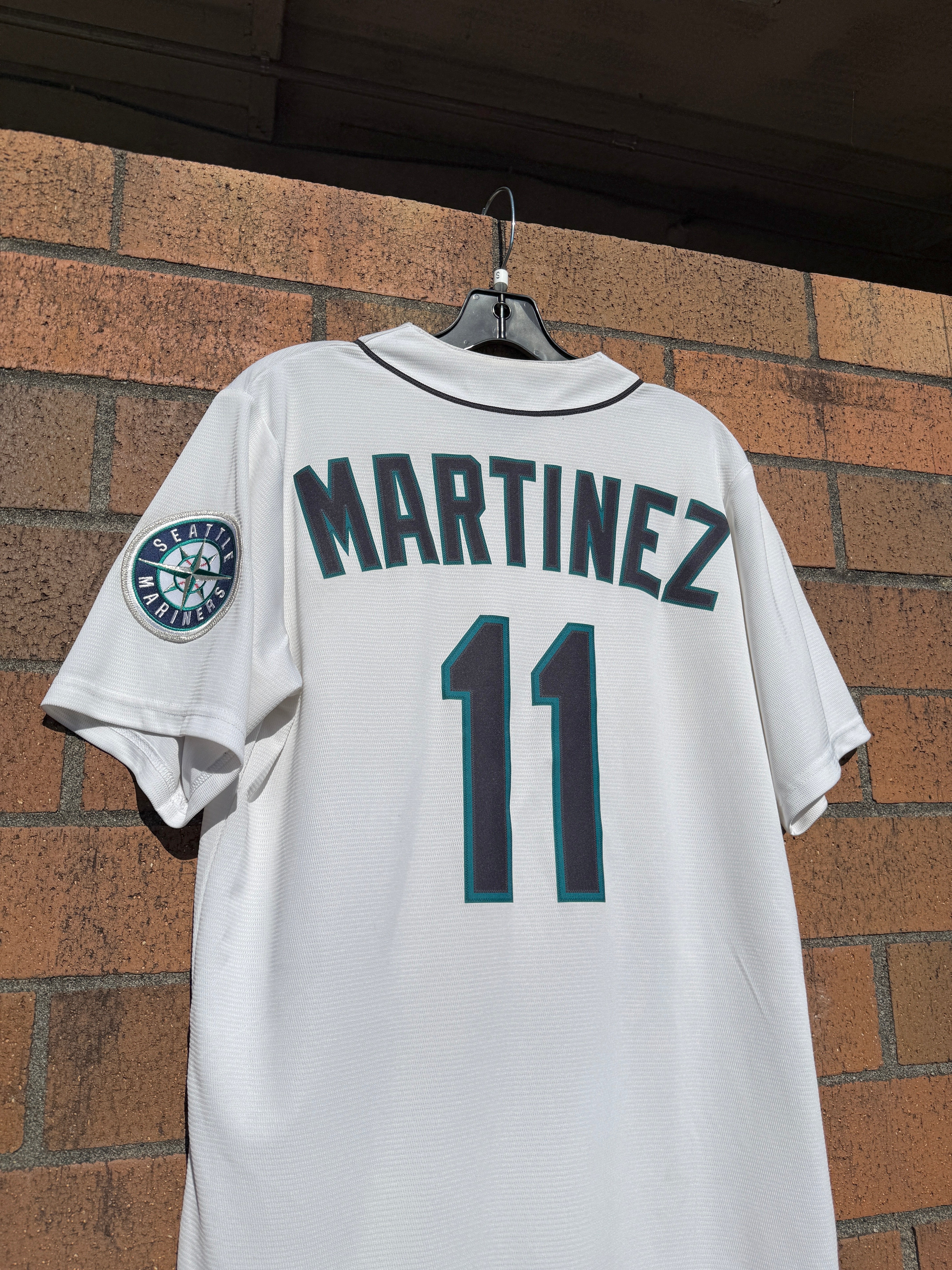 2020 Nike Edgar Martinez Mariners Jersey White Size Small