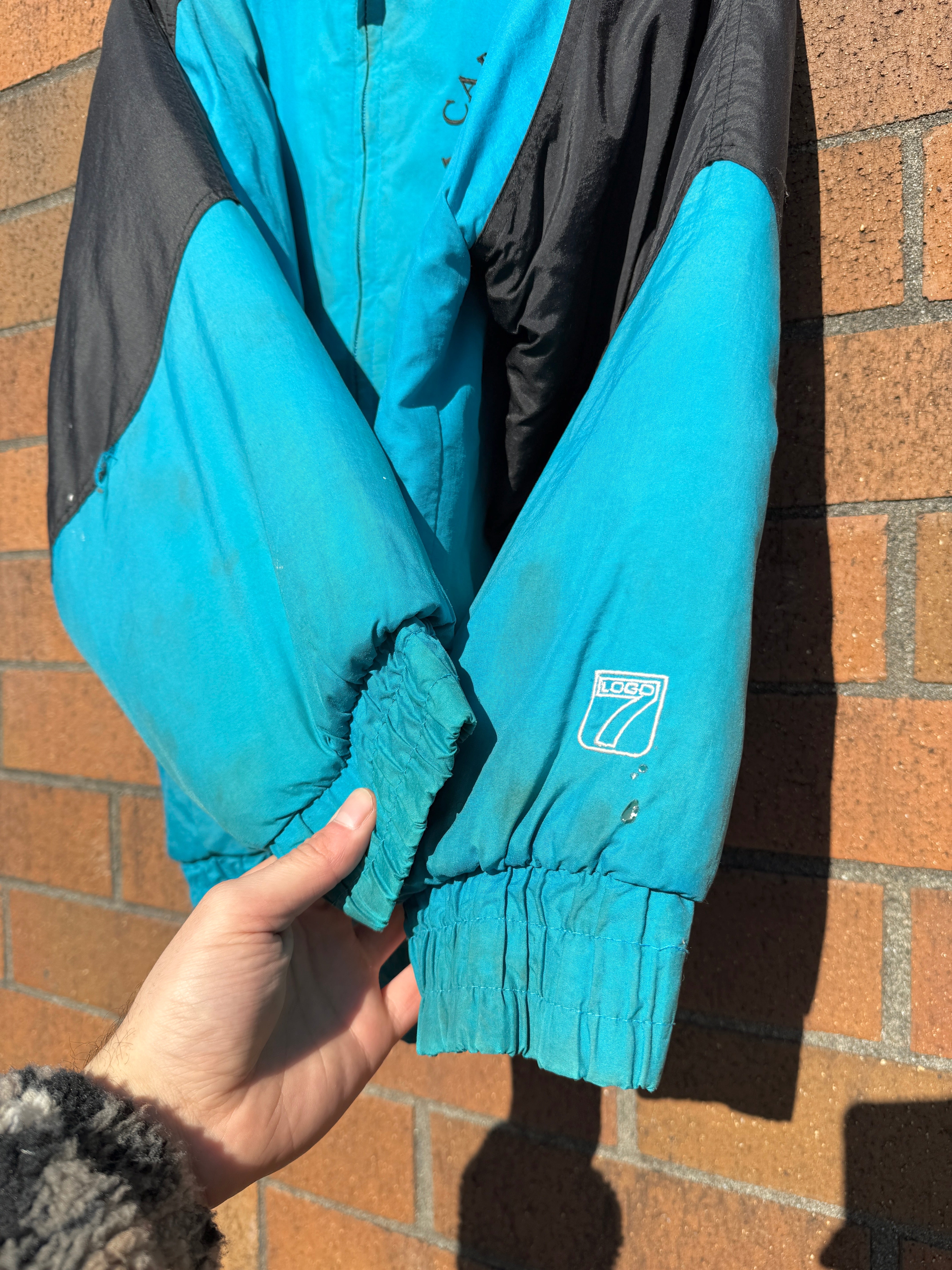 90s Carolina Panthers Logo 7 Jacket Sz L