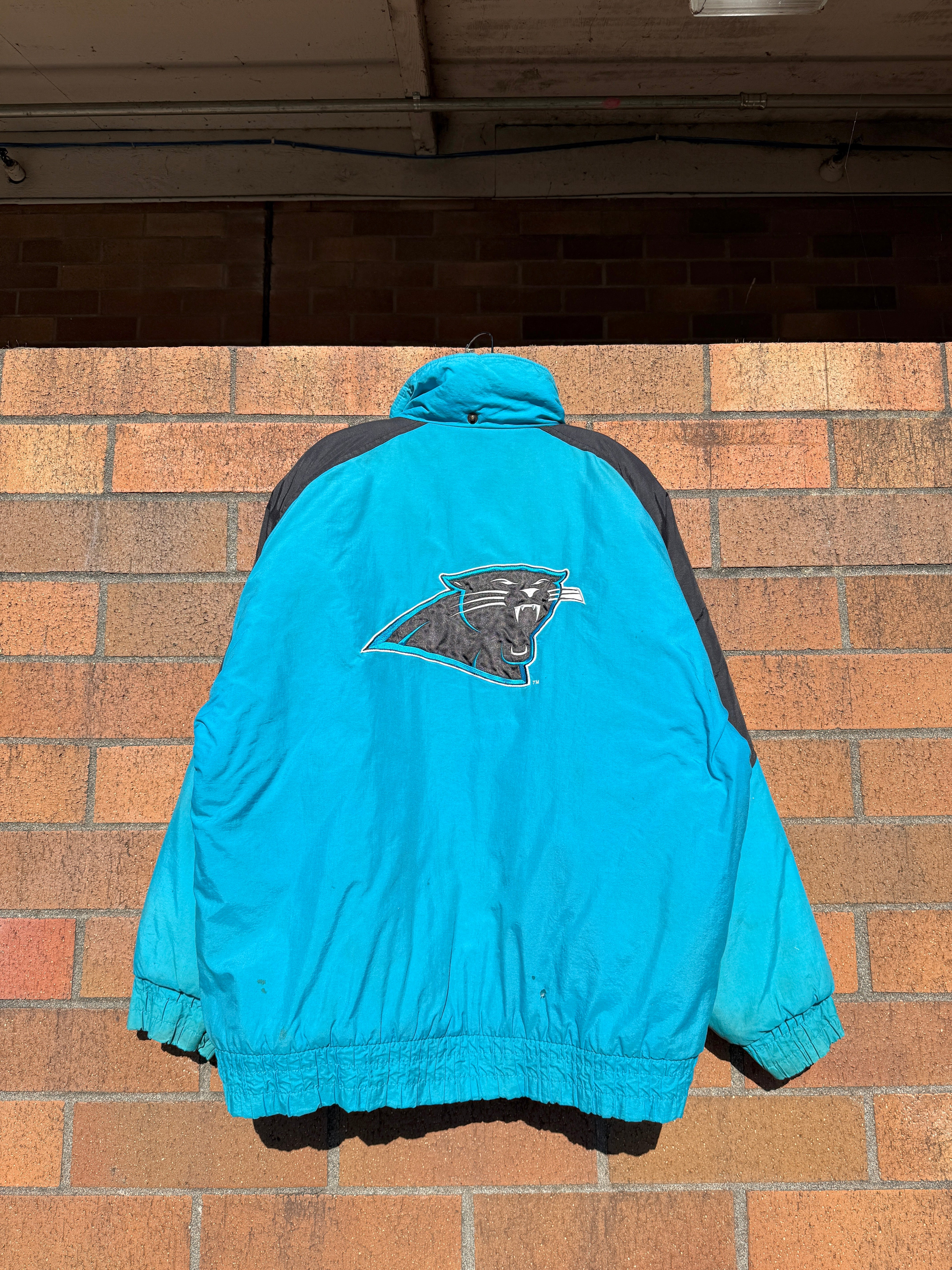 90s Carolina Panthers Logo 7 Jacket Sz L