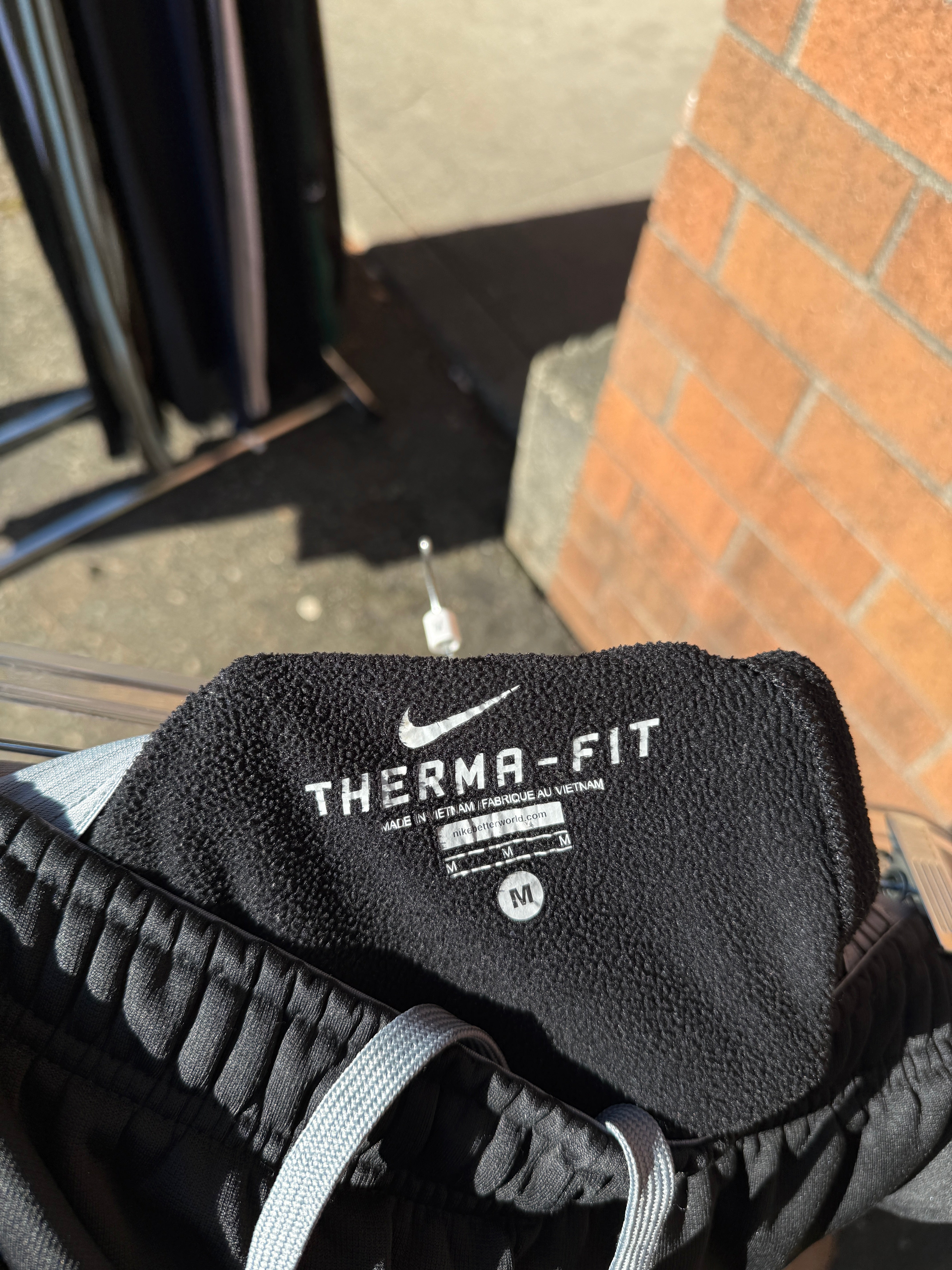 2015 Nike Black Therma Fit Sweat Pants Sz M