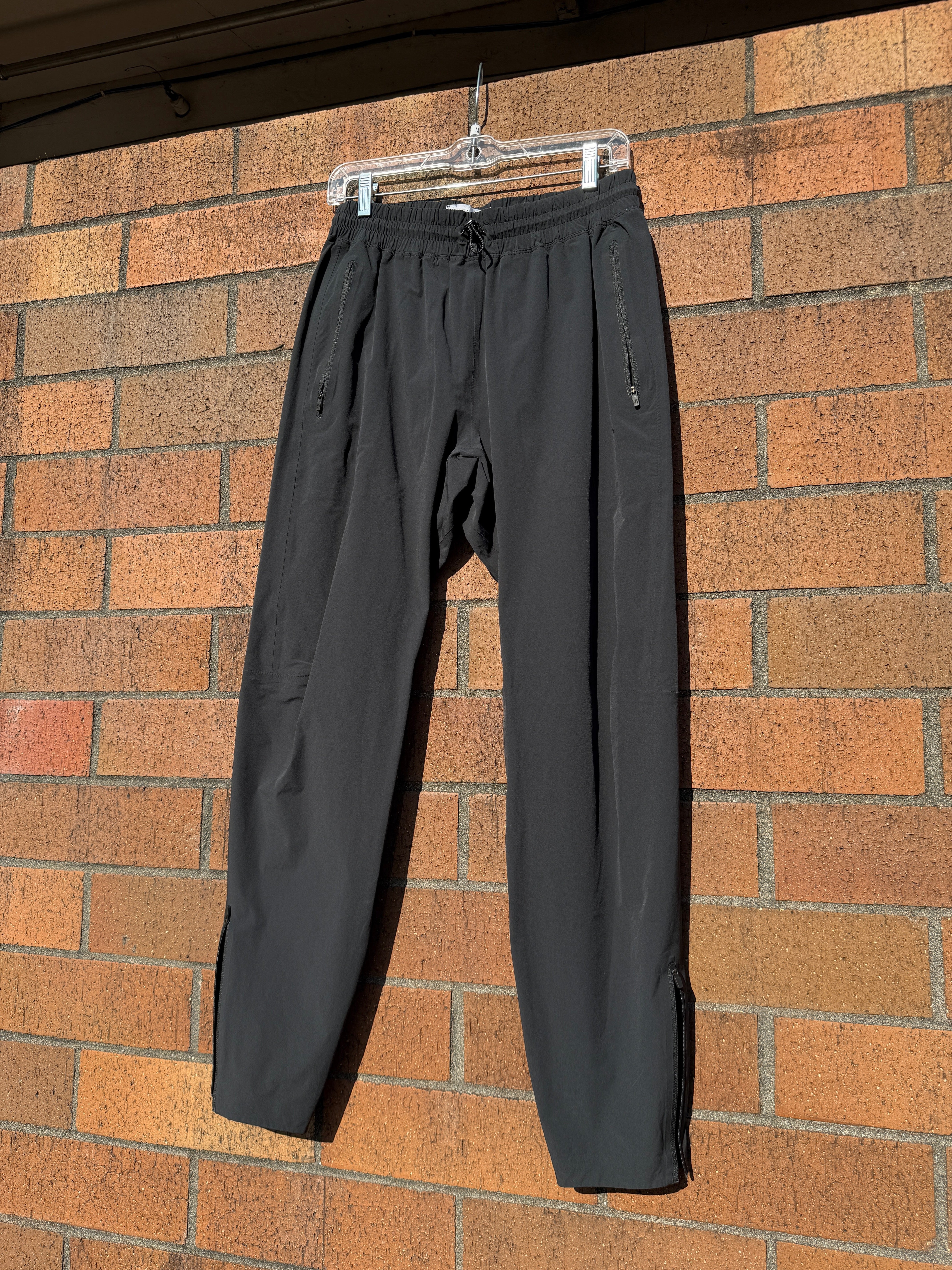 Reigning Champ Black Ankle Zip Track Pants Sz M