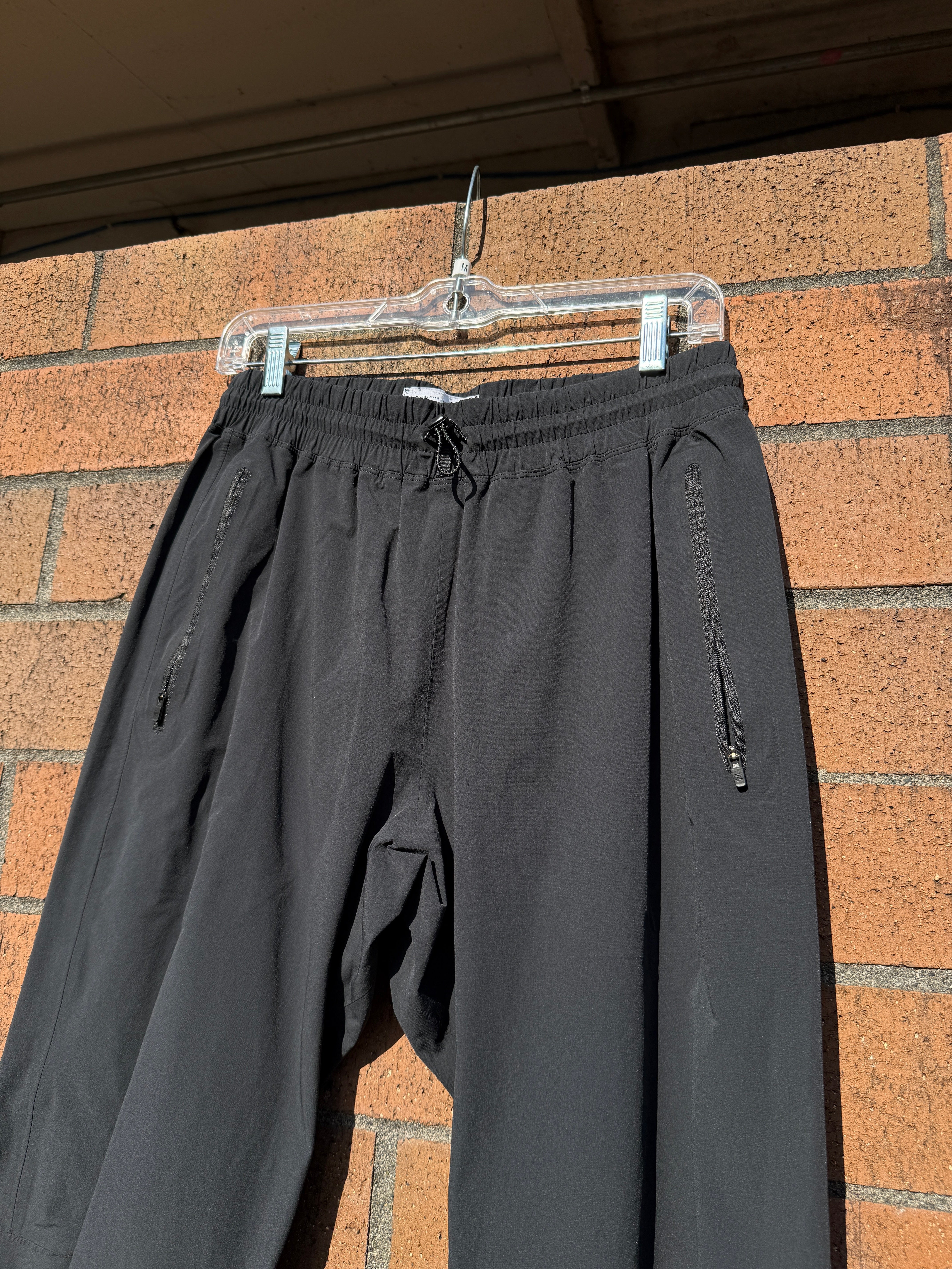 Reigning Champ Black Ankle Zip Track Pants Sz M