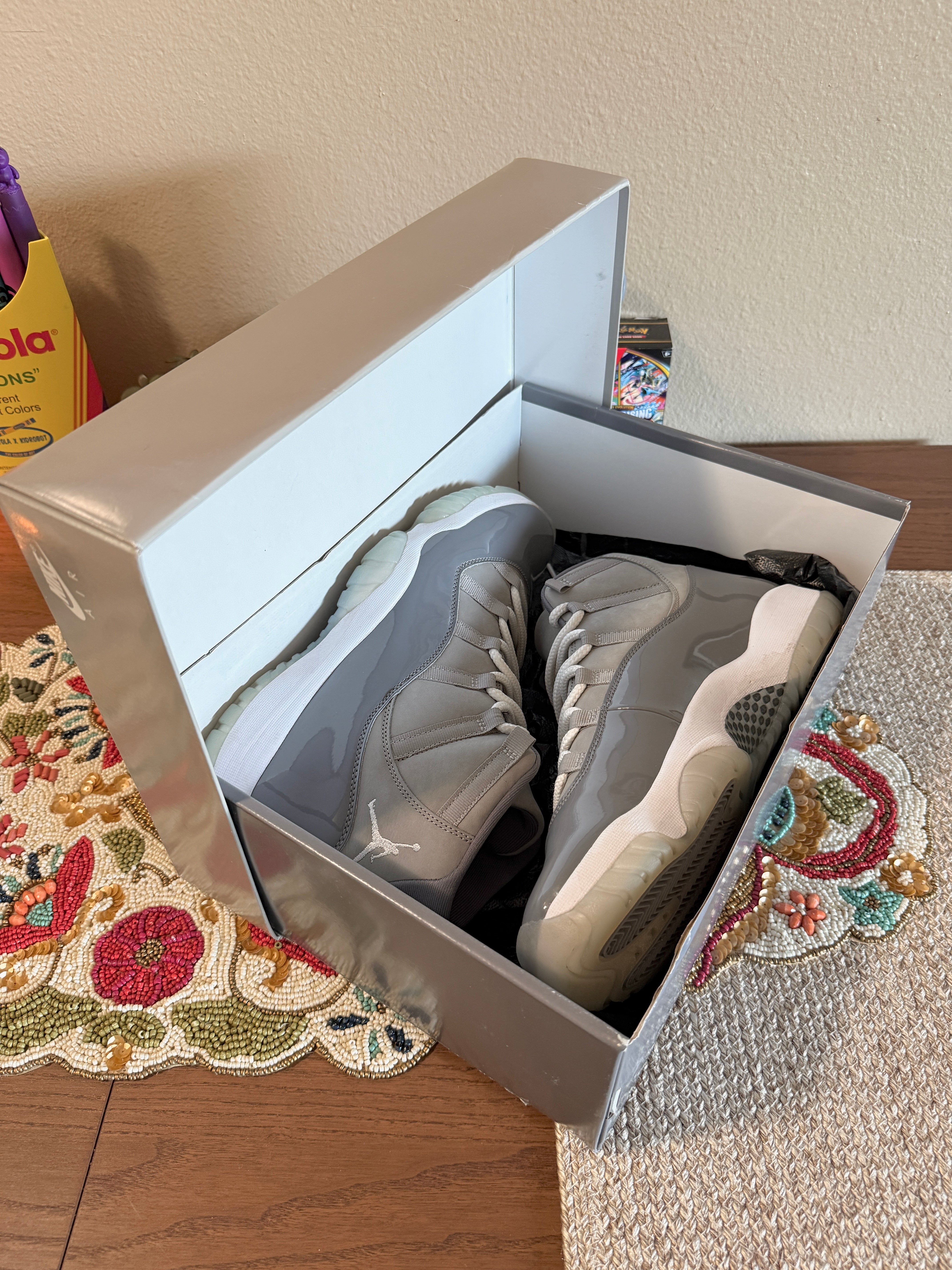Jordan 11 Retro Cool Grey (2021) Size 12 USED