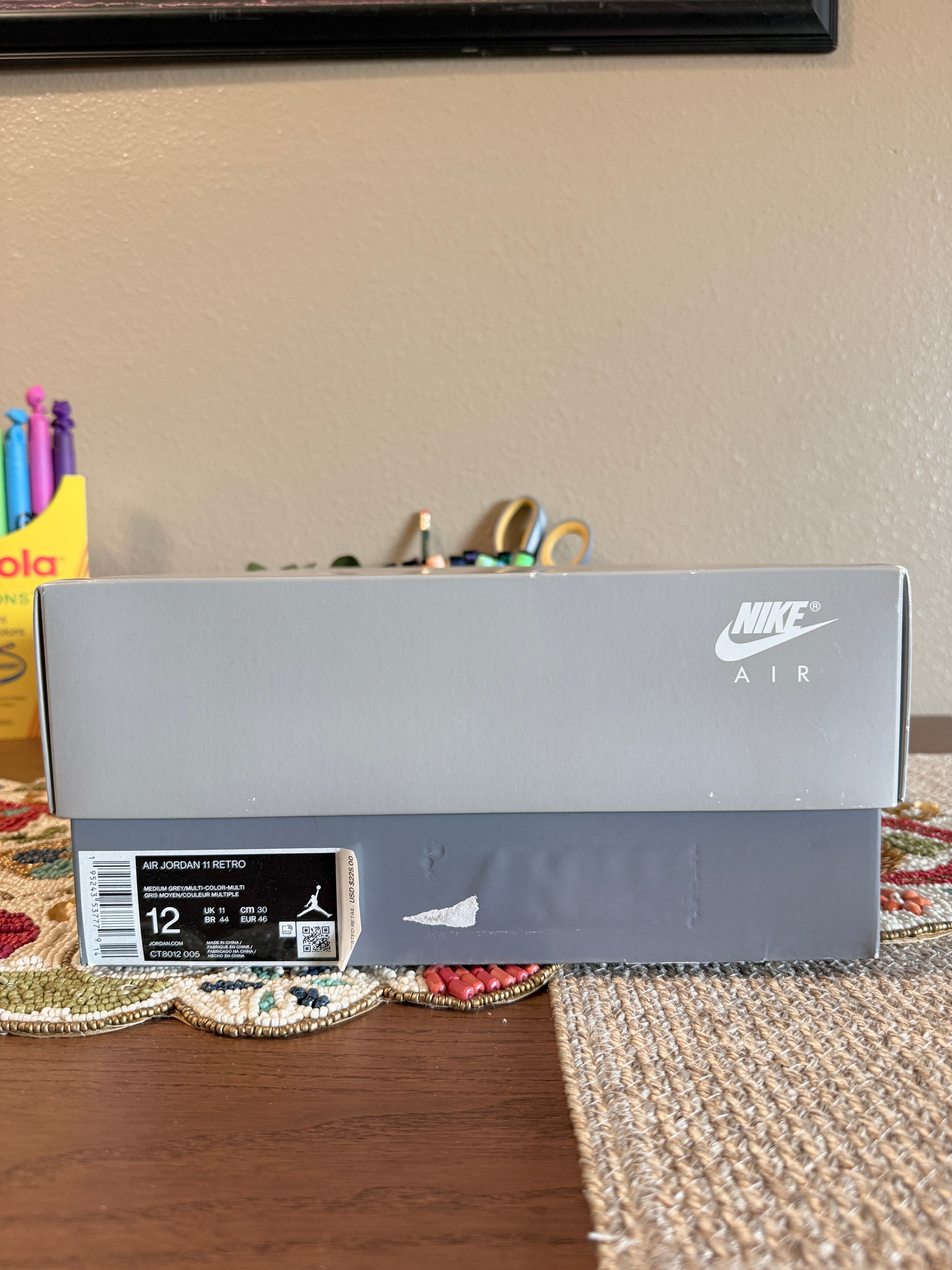 Jordan 11 Retro Cool Grey (2021) Size 12 USED