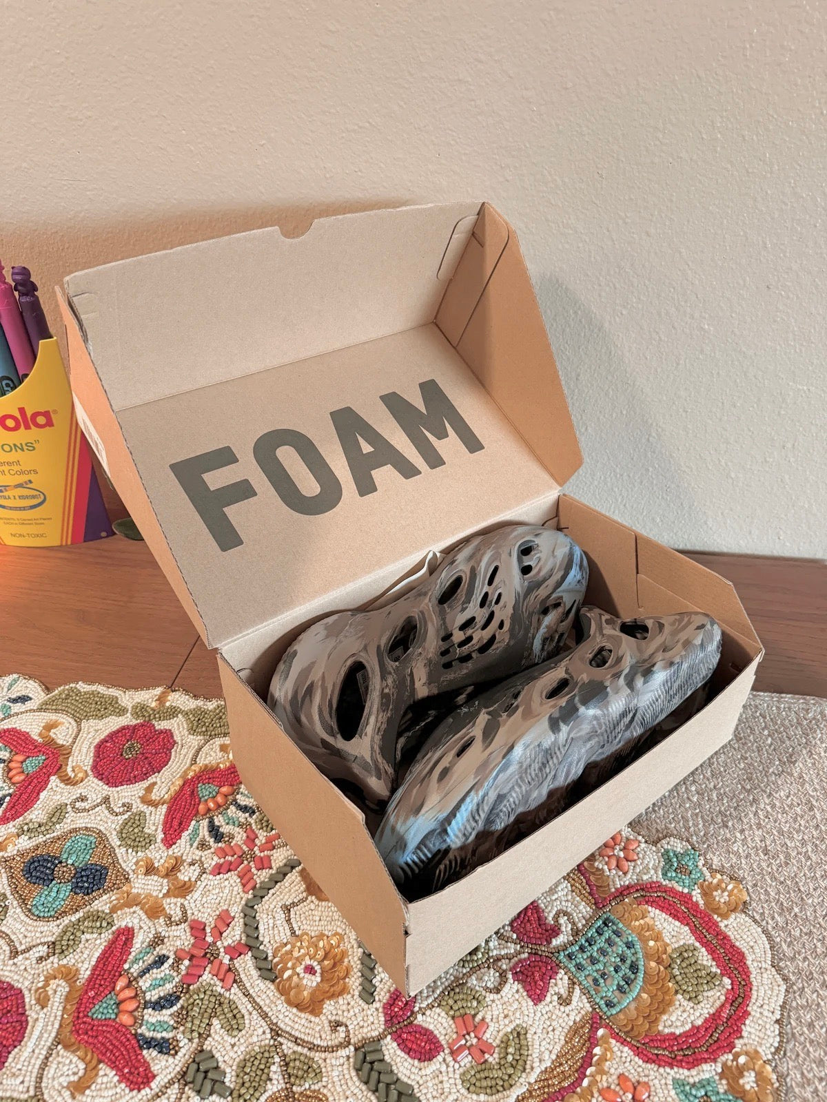 adidas Yeezy Foam RNR MX Cinder Size 7