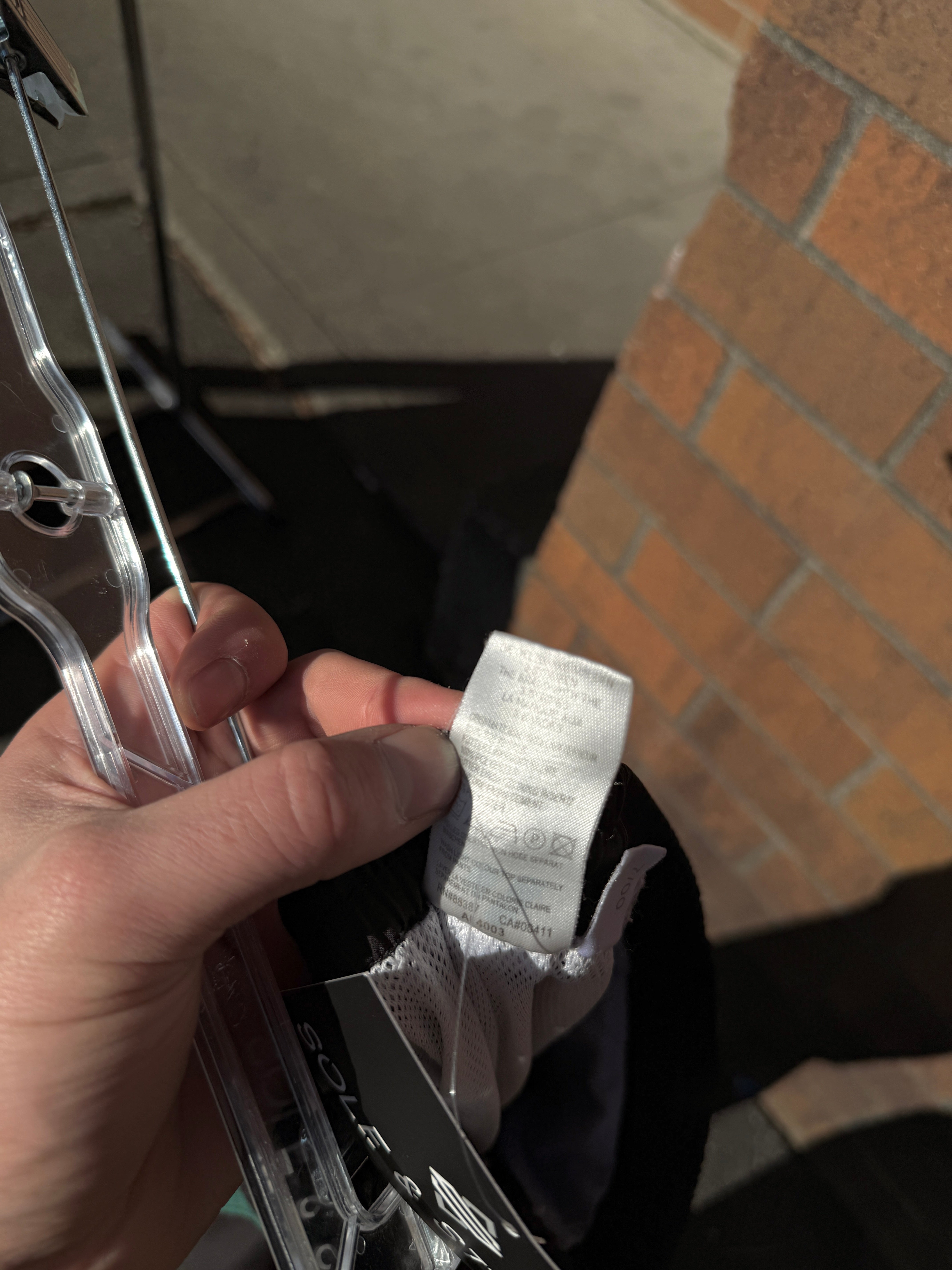 2000 Adidas Black / Green Three Stripe Track Pants Sz XL