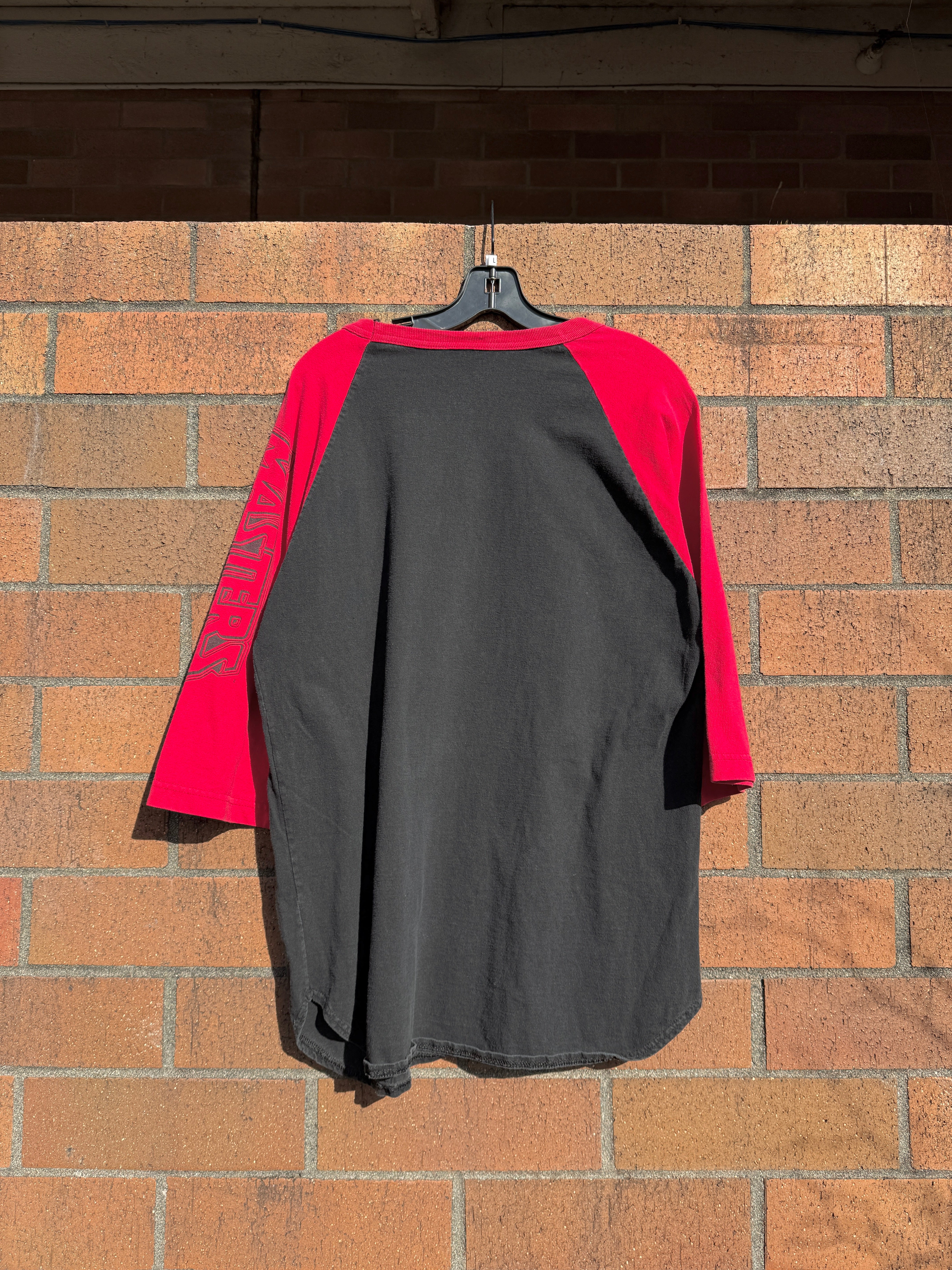 2002 Masters of the Universe Skeletor Raglan Tee Sz L
