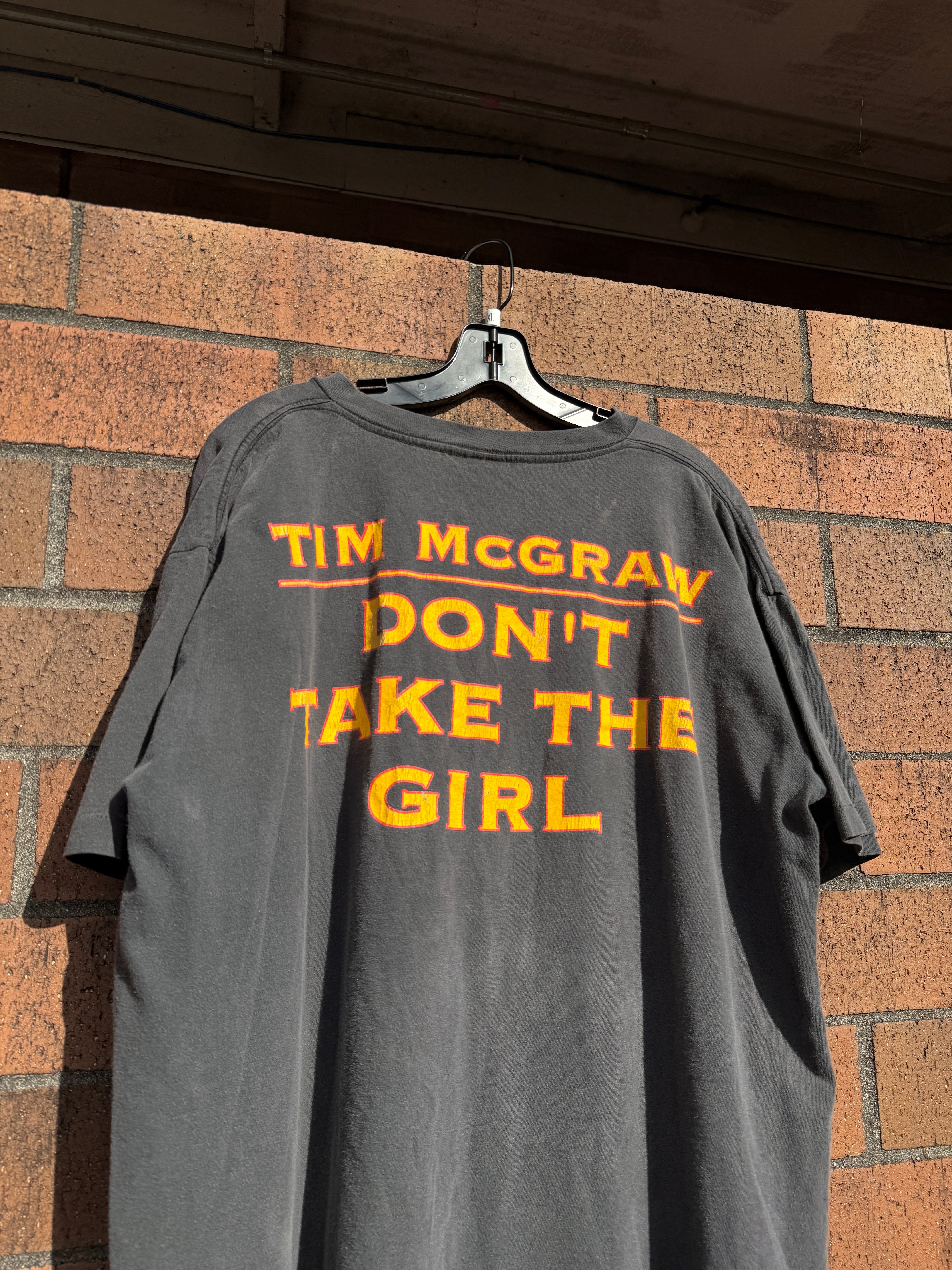 1994 Tim McGraw Don't Take The Girl Tee Sz XL