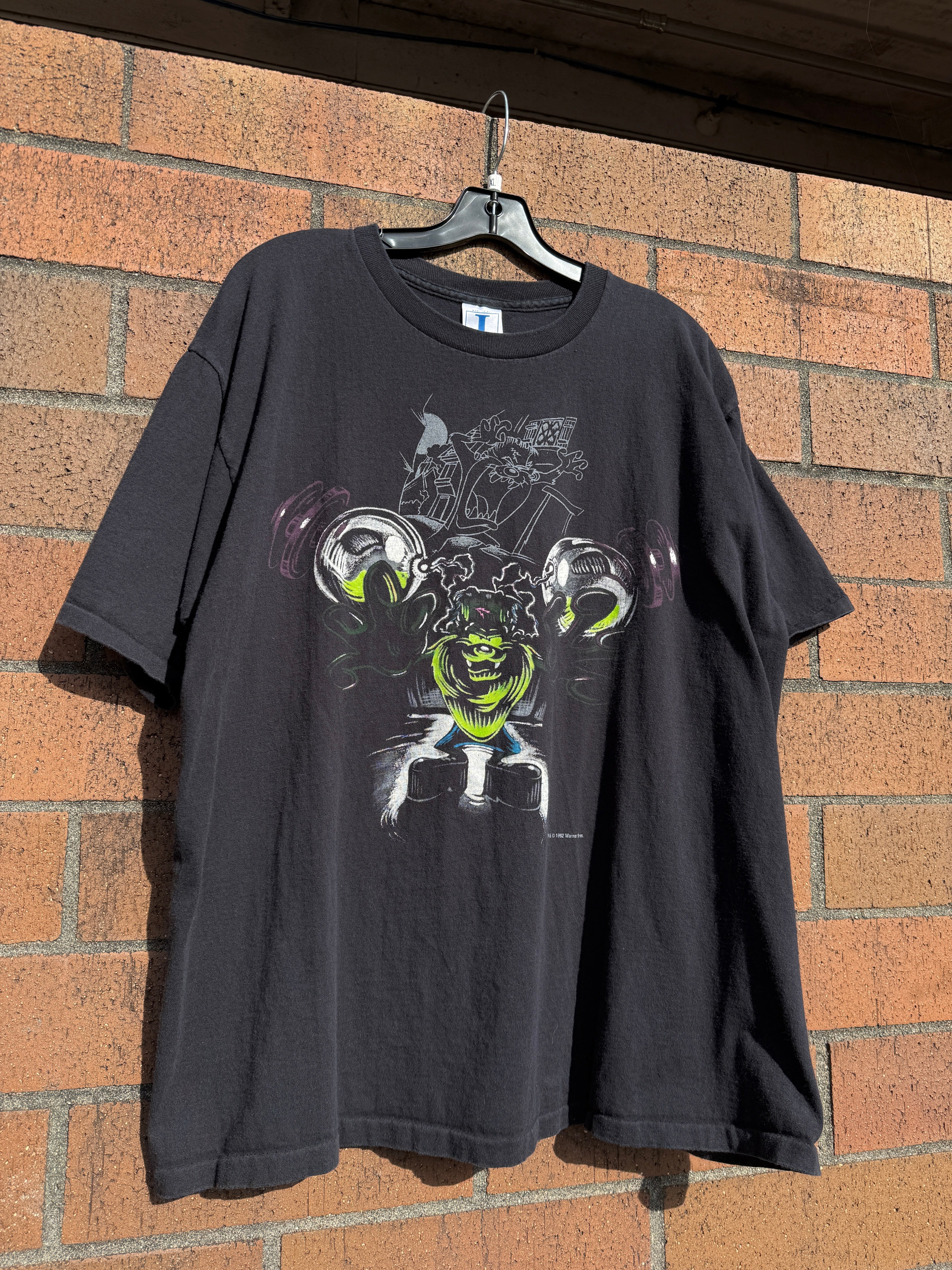 1992 FrankenTaz Looney Tunes Tee Sz XL