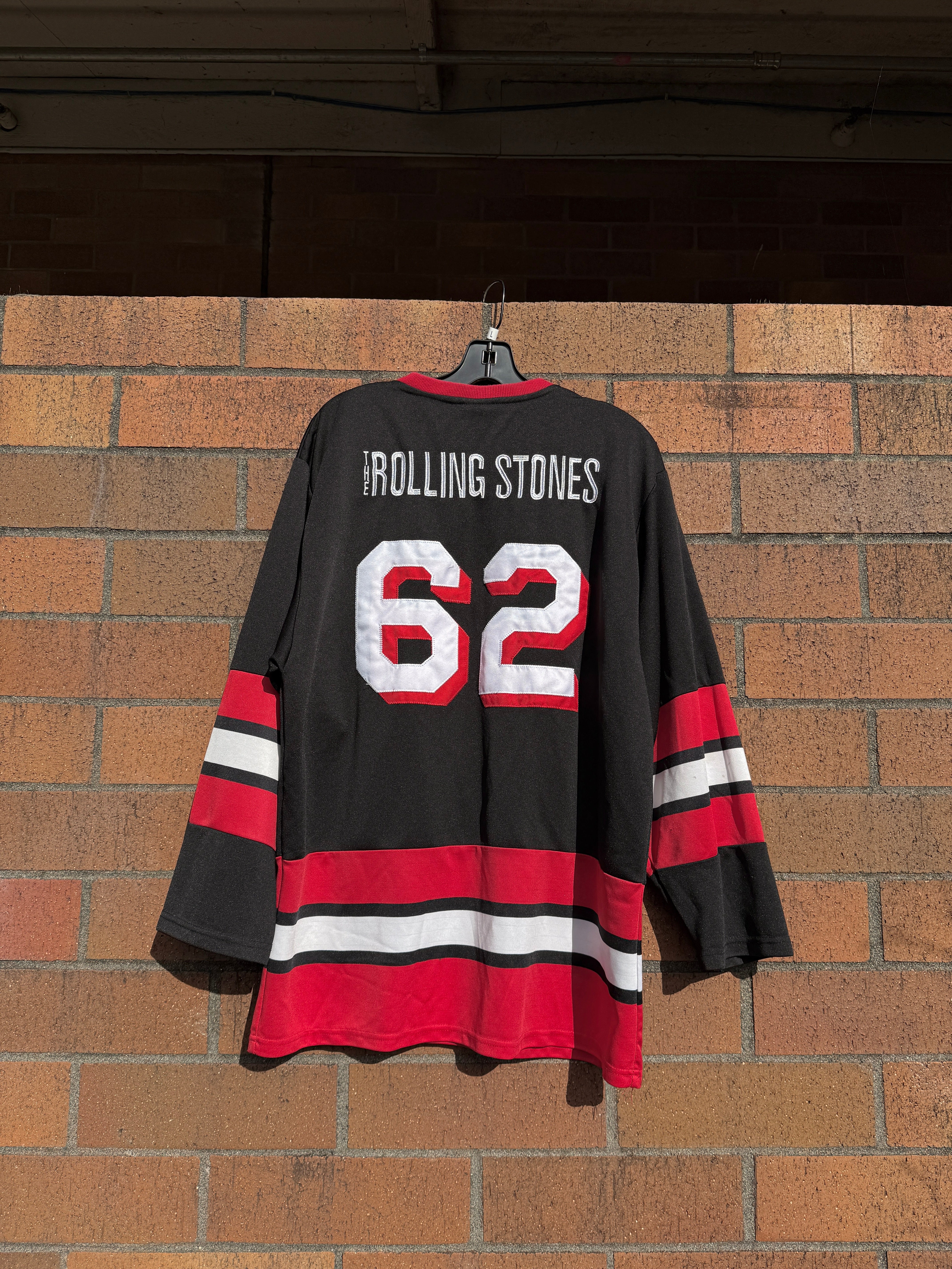 2017 The Rolling Stones Hockey Jersey Sz L