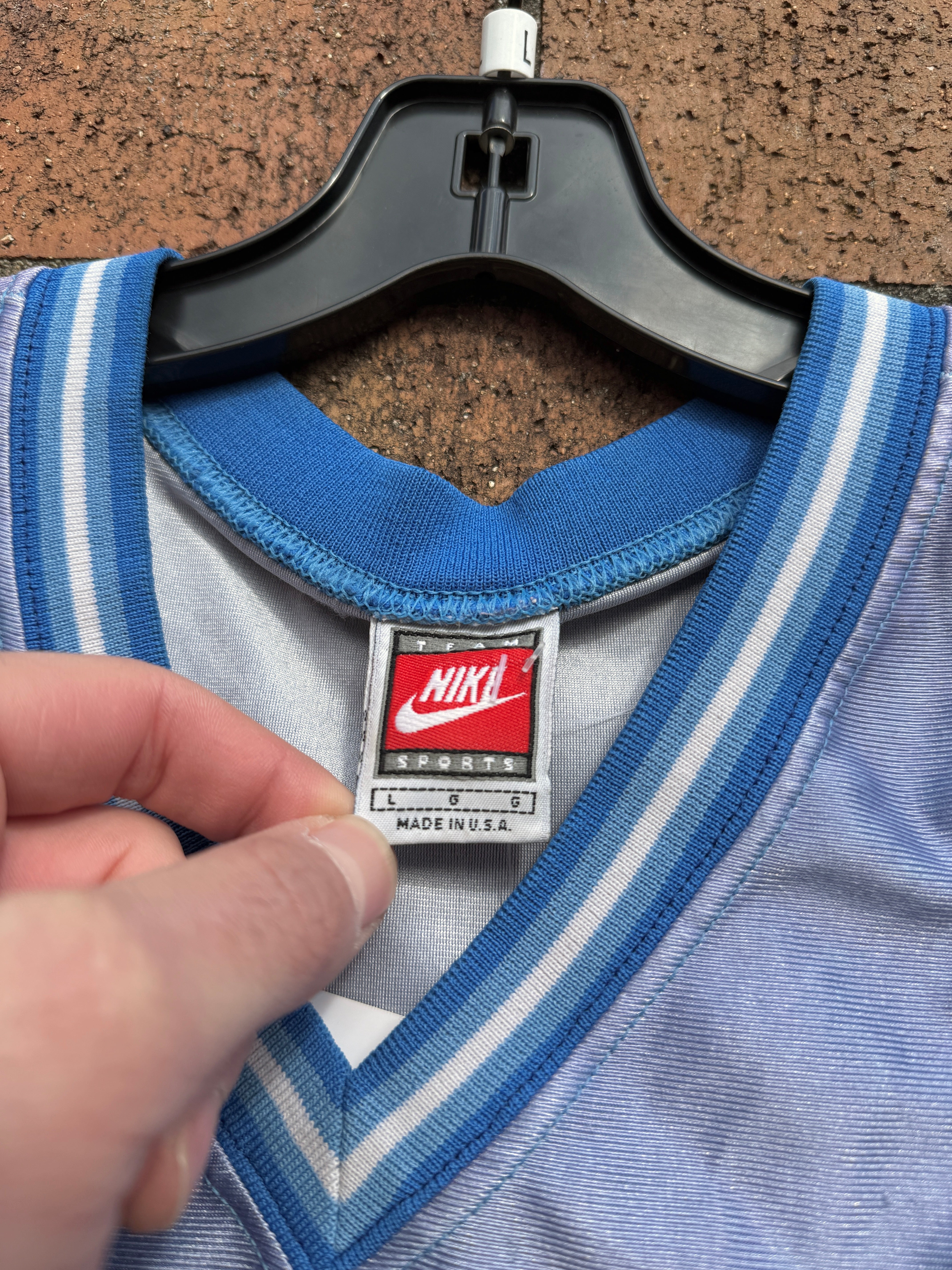 90s Nike Antawn Jamison UNC Tarheels Jersey Size L