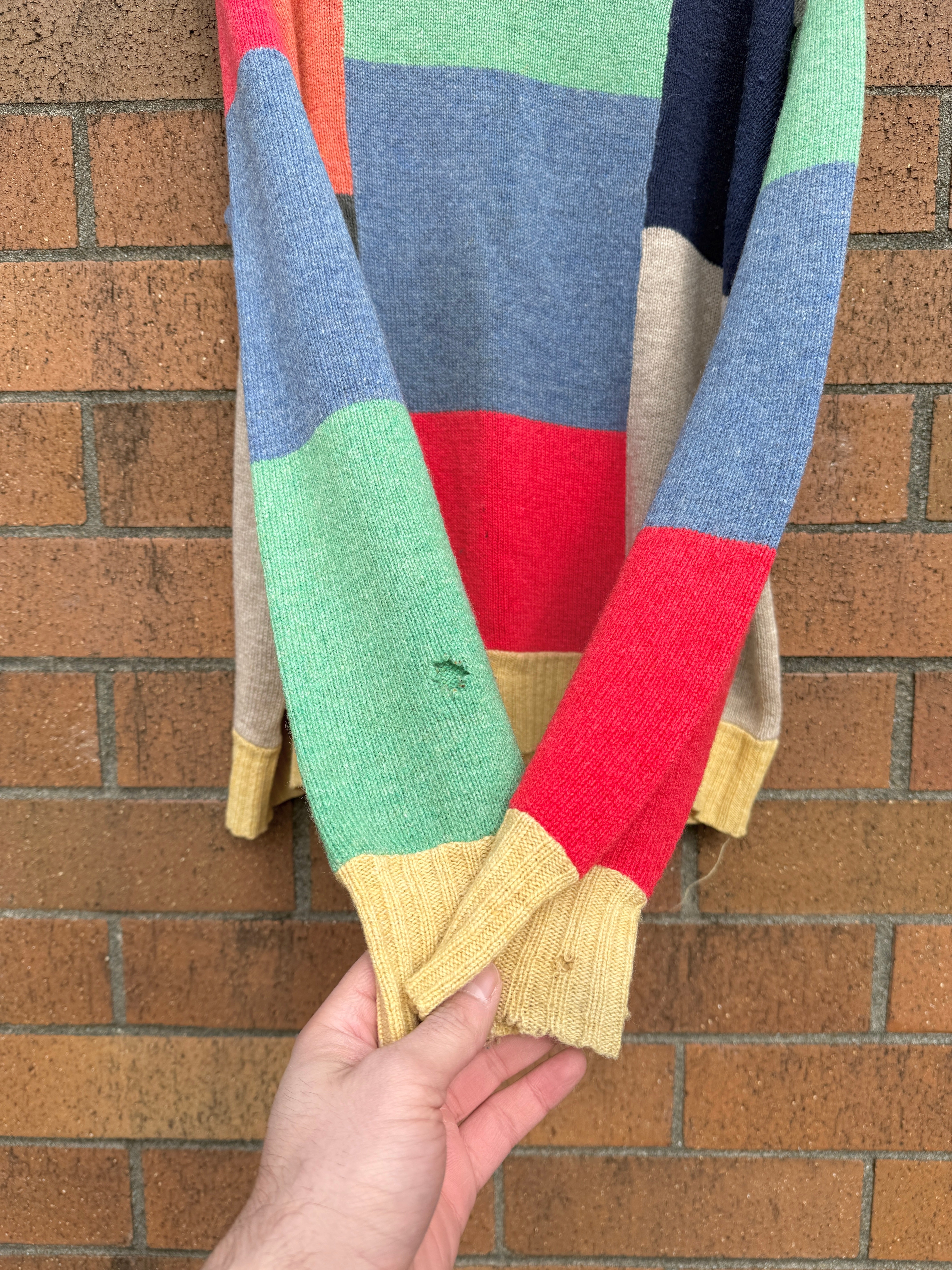 90s Tuxan Colorblock Sweater Sz XL