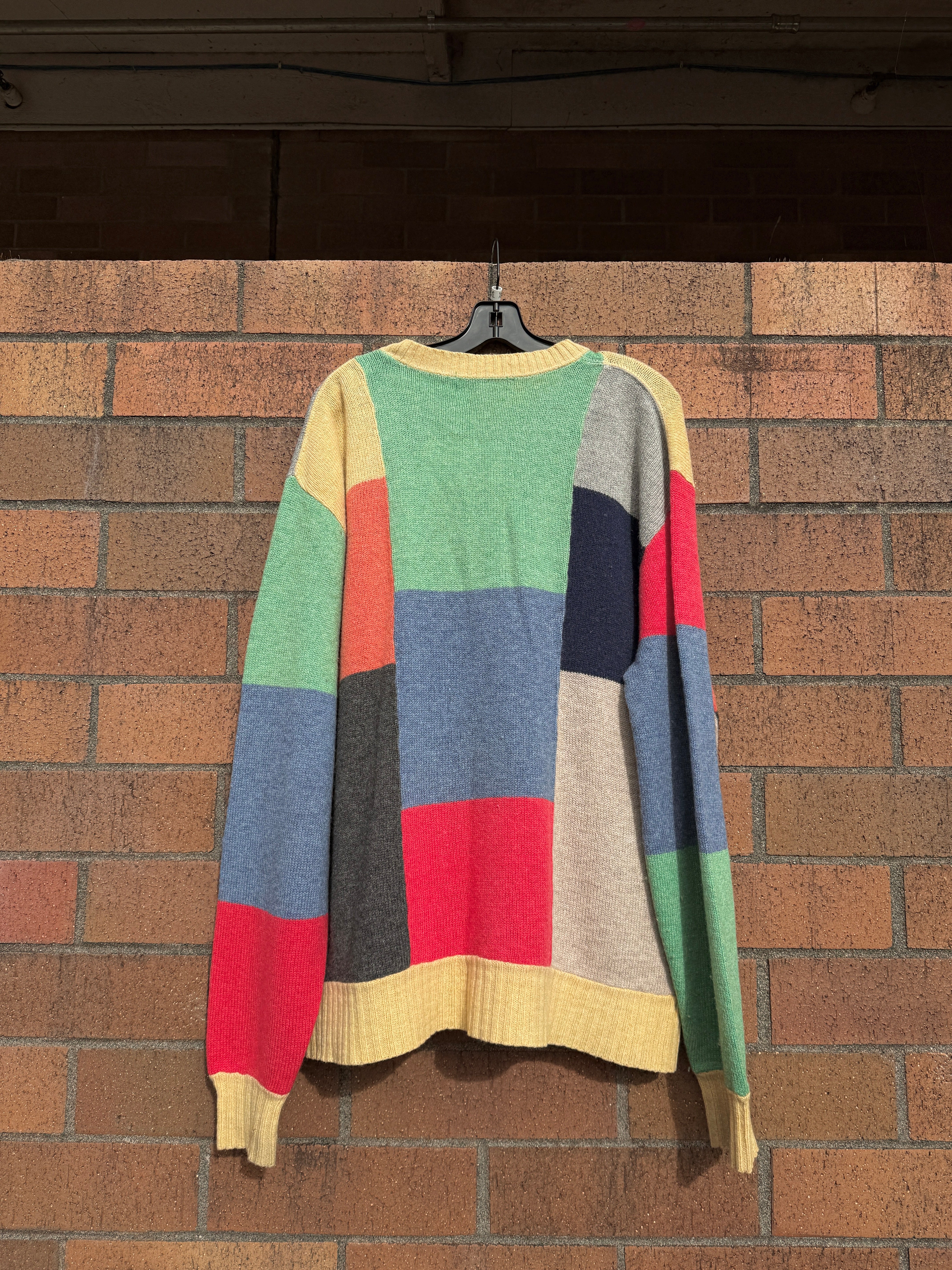 90s Tuxan Colorblock Sweater Sz XL