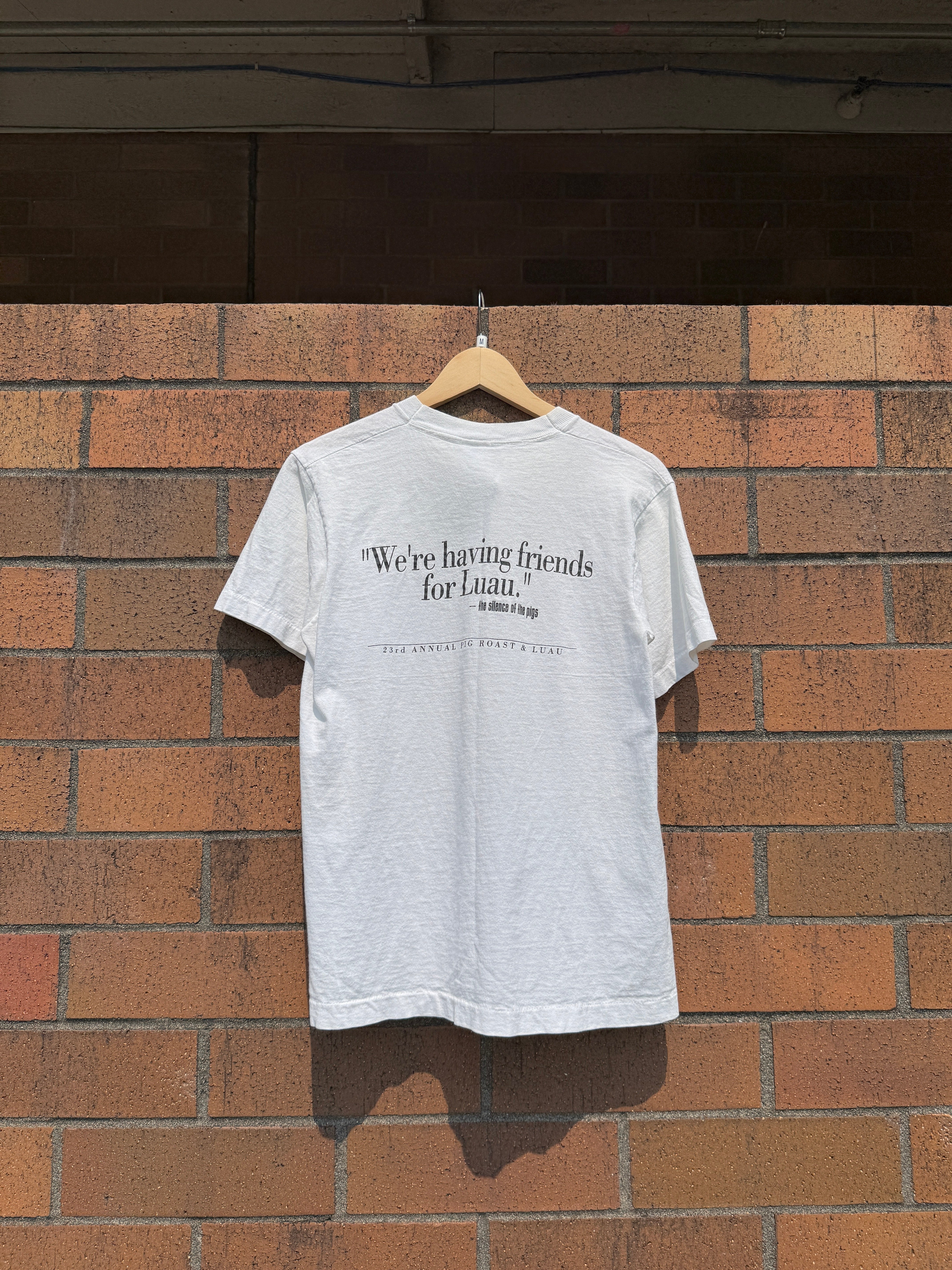 90s Silence of the Pigs Movie Parody Tee Size M