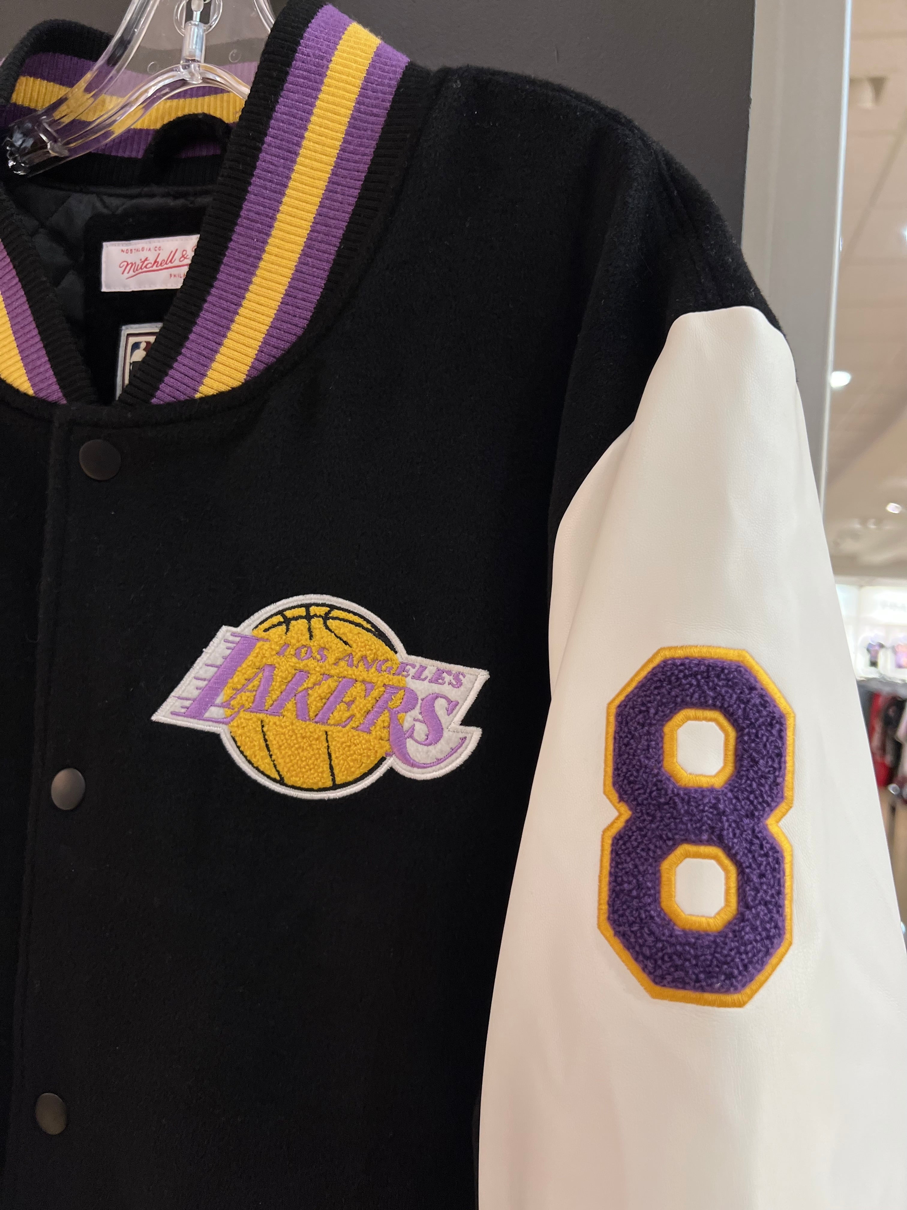 Mitchell & Ness x Kobe Bryant Black Mamba Varsity Jacket SZ XL (USED)