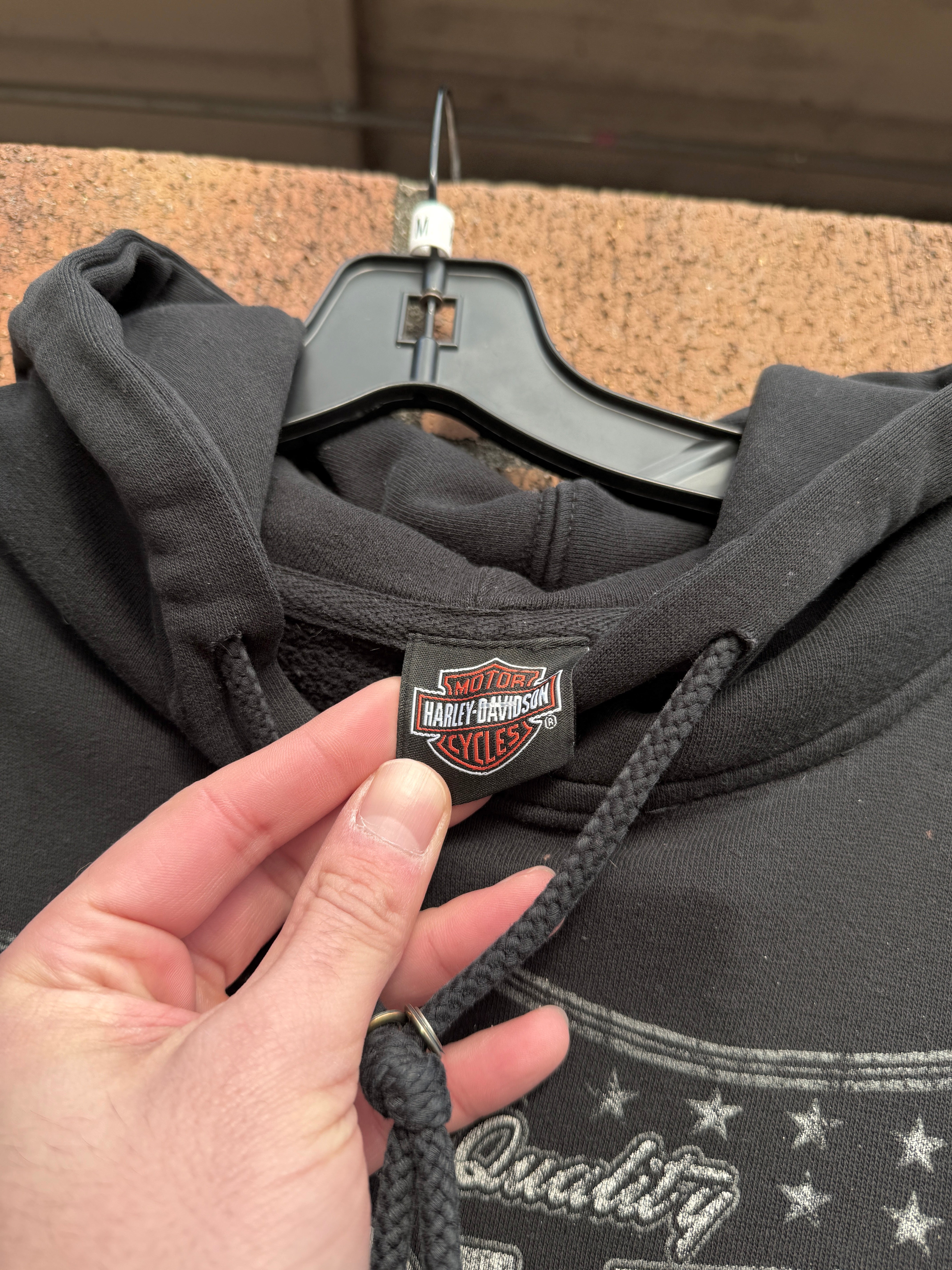 2013 Harley Davidson Olympia Black Hoodie Sz M