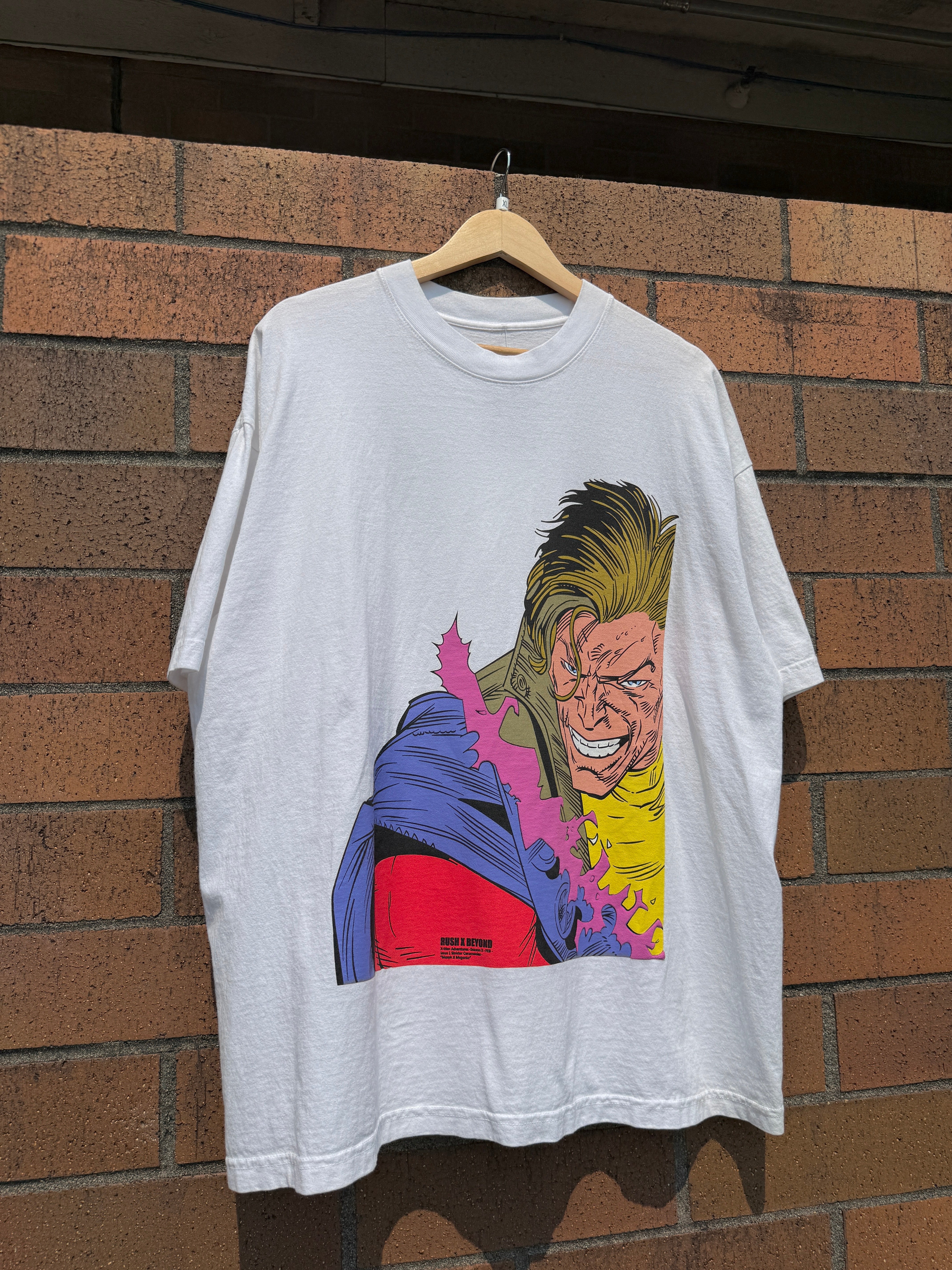 Rush x Beyond Marvel Morph vs Magneto Tee Size XL