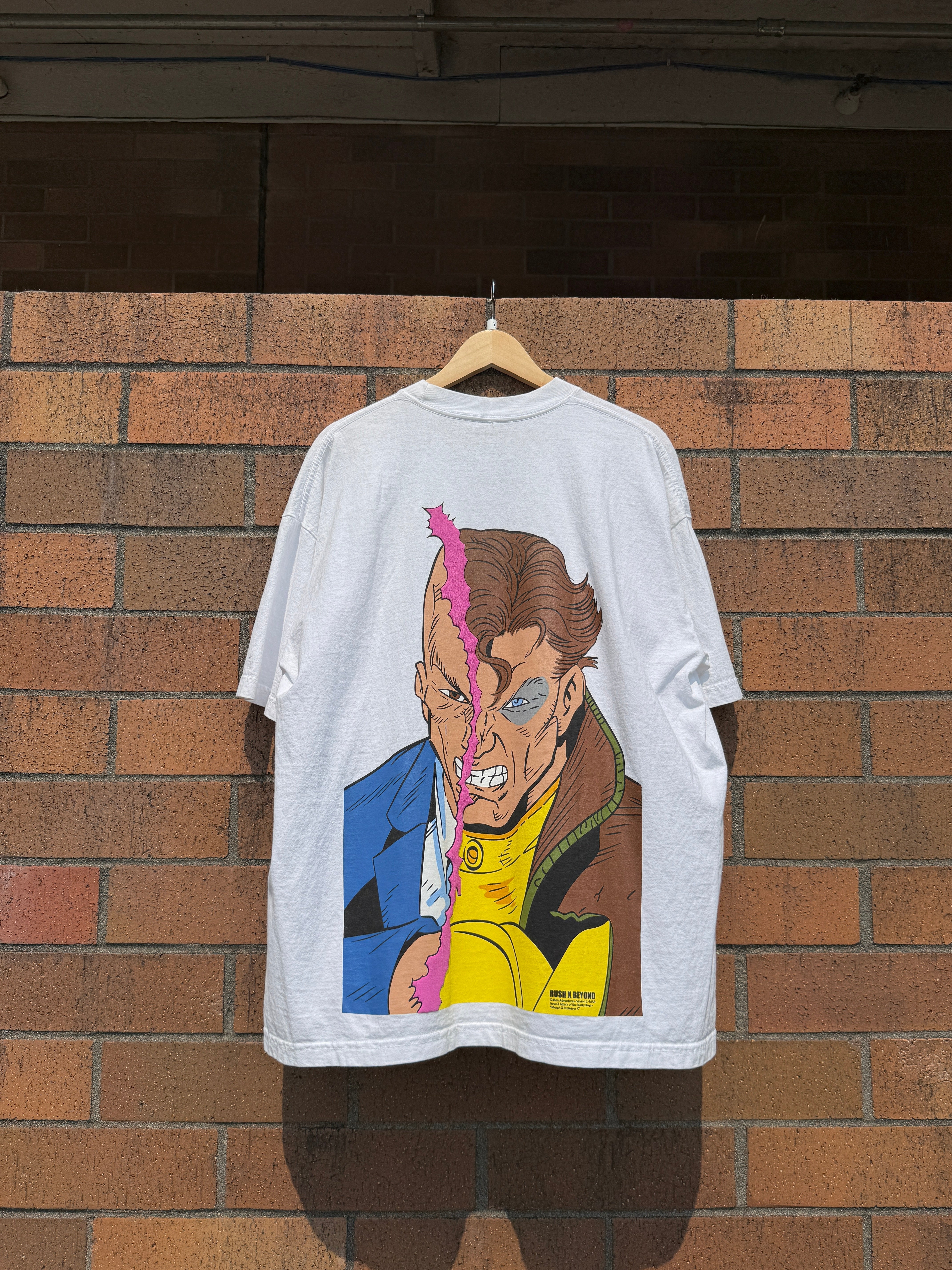 Rush x Beyond Marvel Morph vs Magneto Tee Size XL