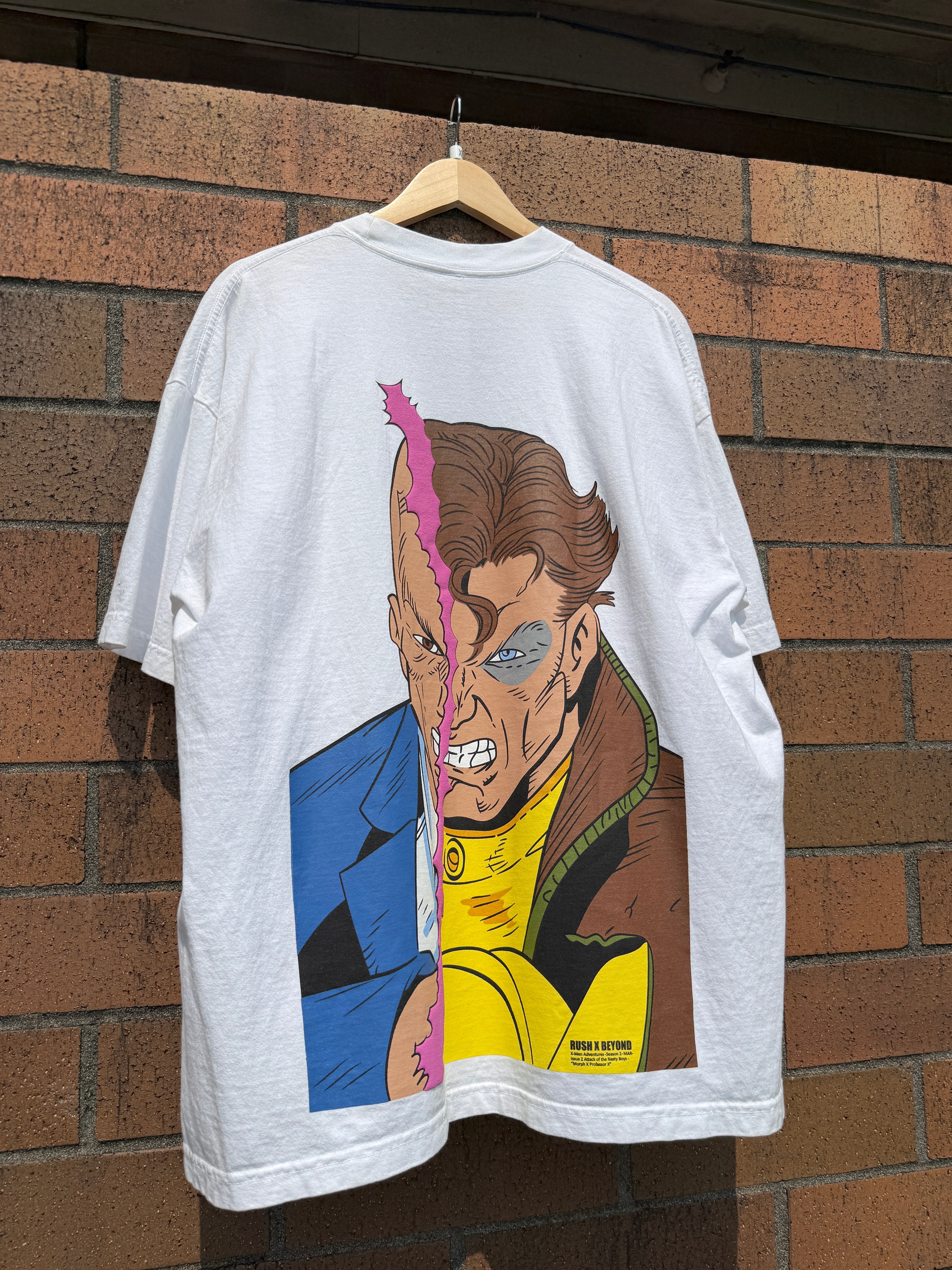 Rush x Beyond Marvel Morph vs Magneto Tee Size XL