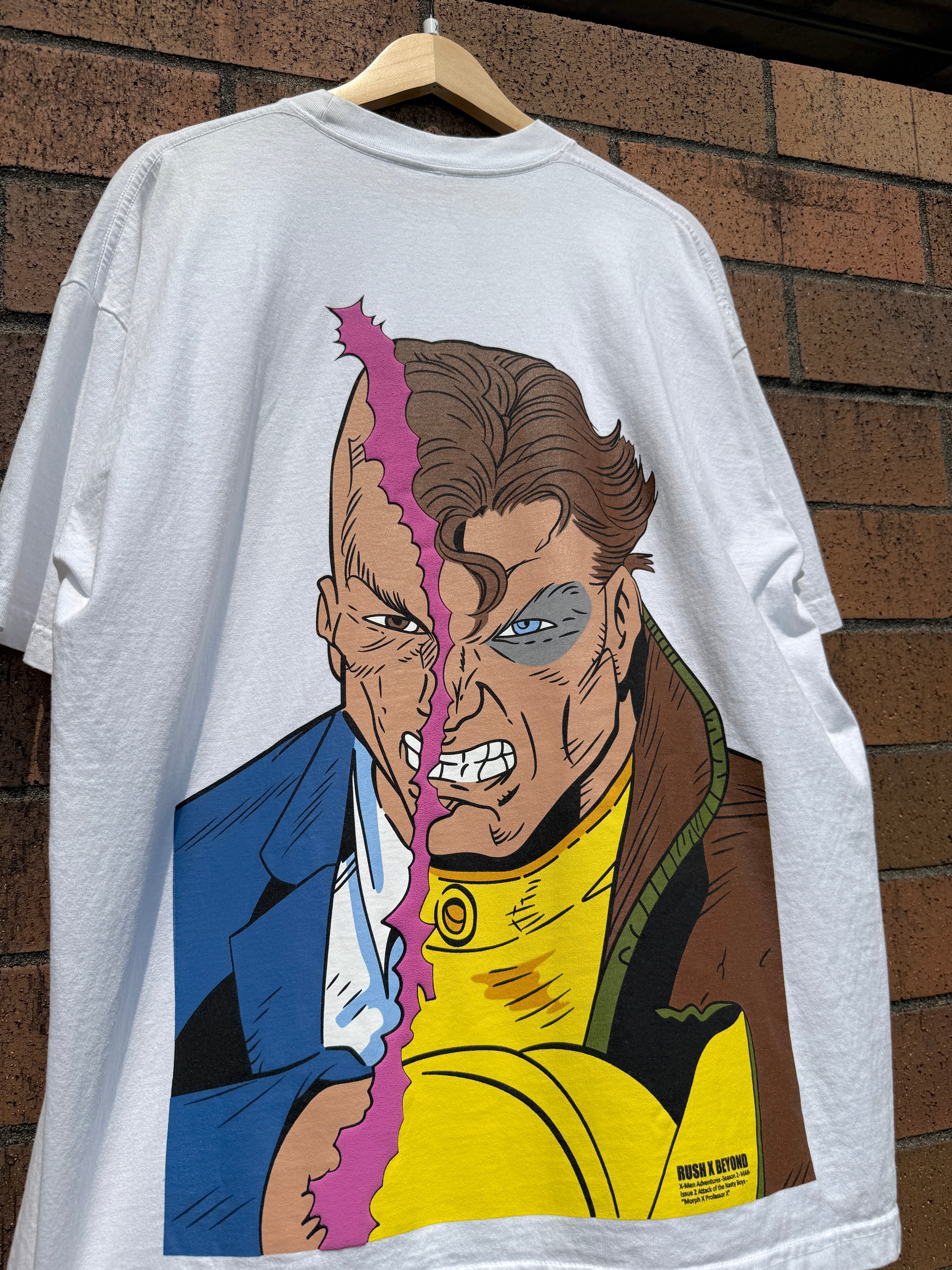 Rush x Beyond Marvel Morph vs Magneto Tee Size XL