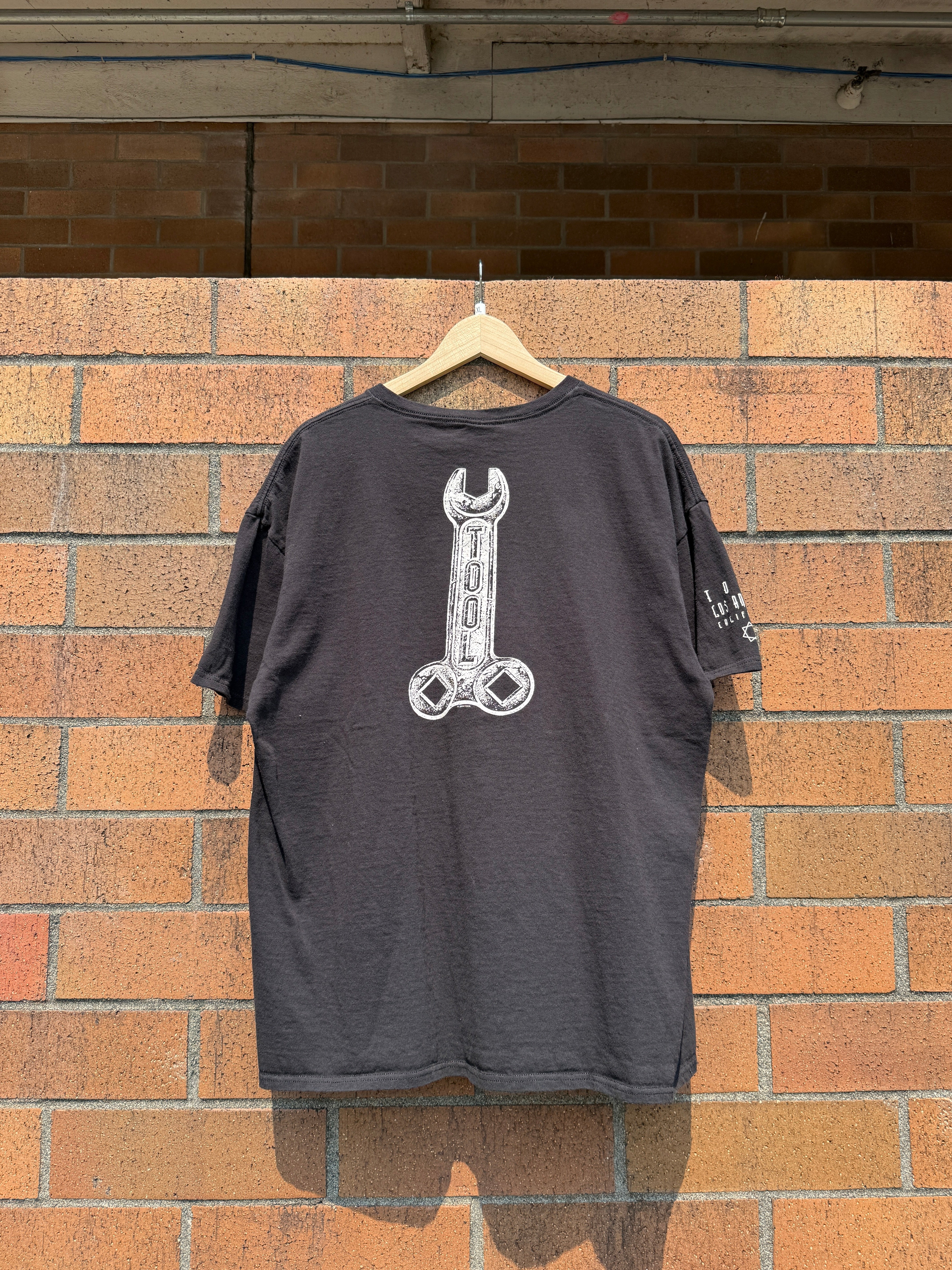 2009 Tool Wrench Logo LA Concert Tee Size XL