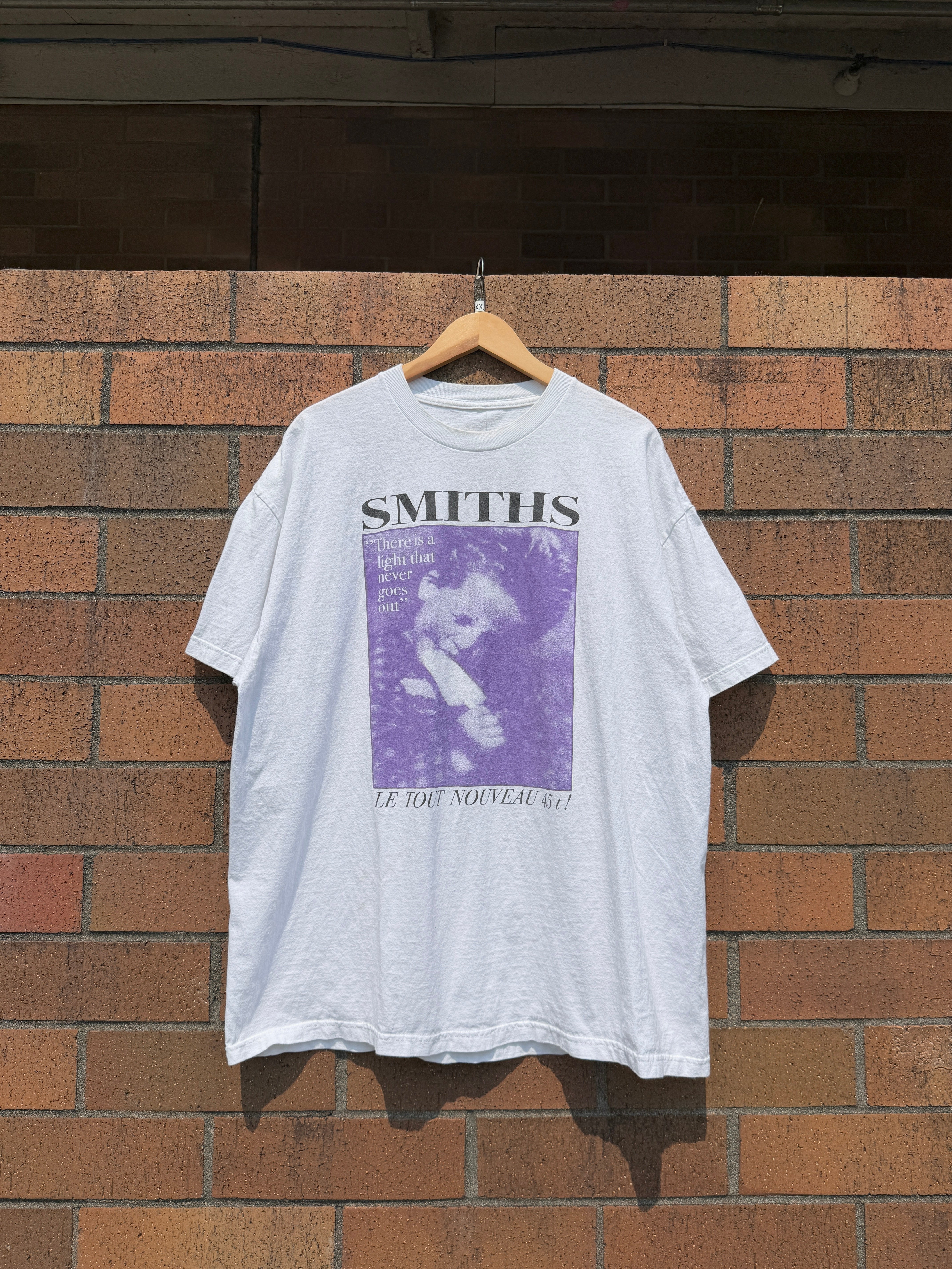 Y2K The Smiths There is a Light That Never Goes Out Tee Size XXL
