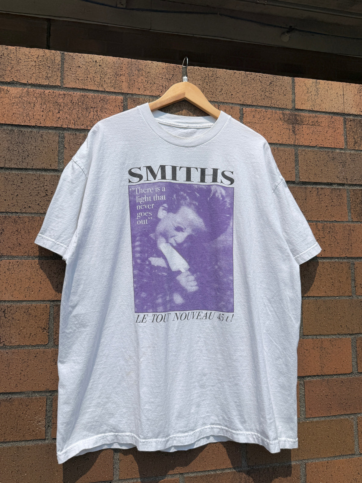 Y2K The Smiths There is a Light That Never Goes Out Tee Size XXL