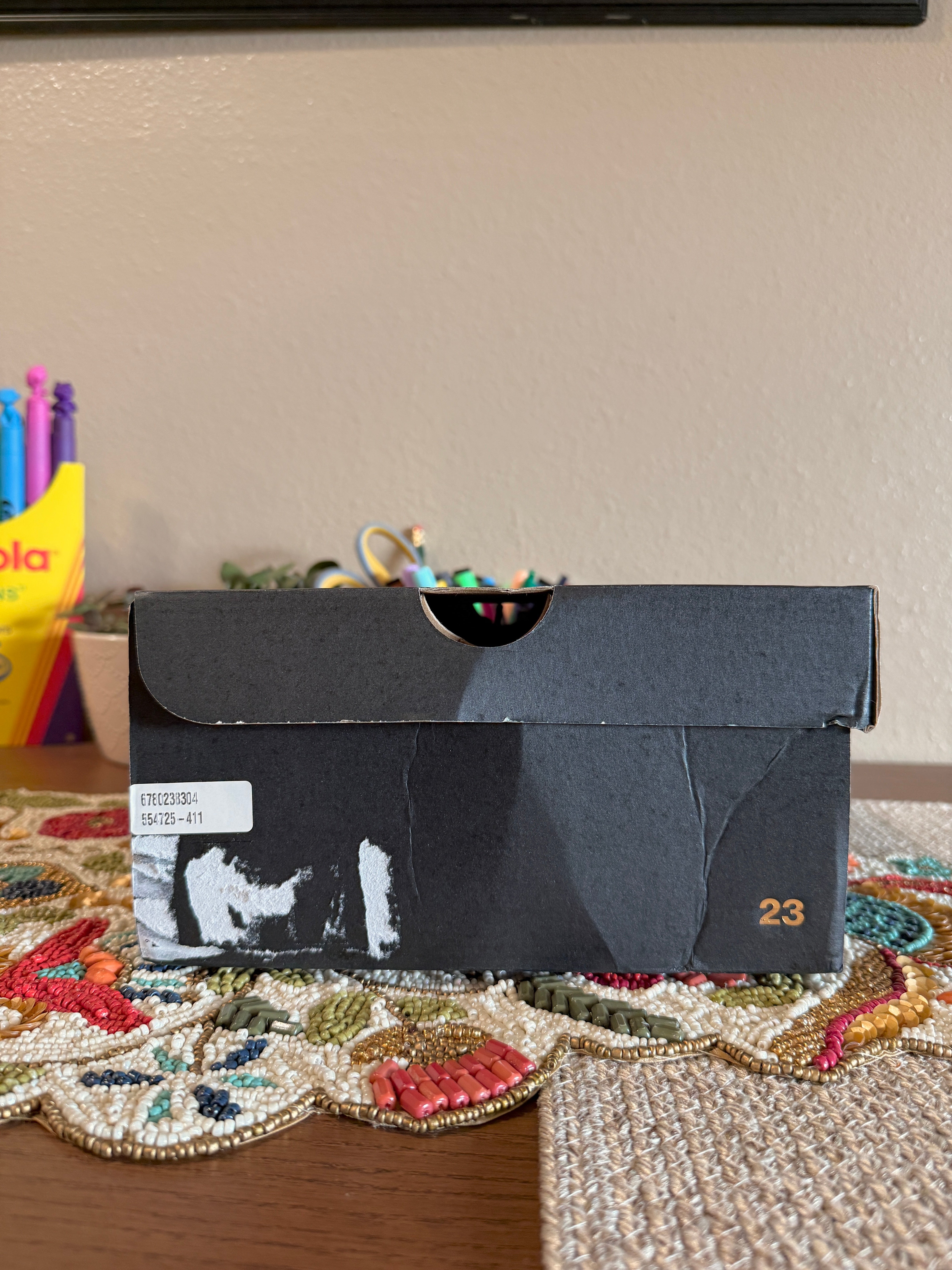 Nike SB Zoom Dunk Low Pro Black Wolf Grey Size 9 USED REP BOX