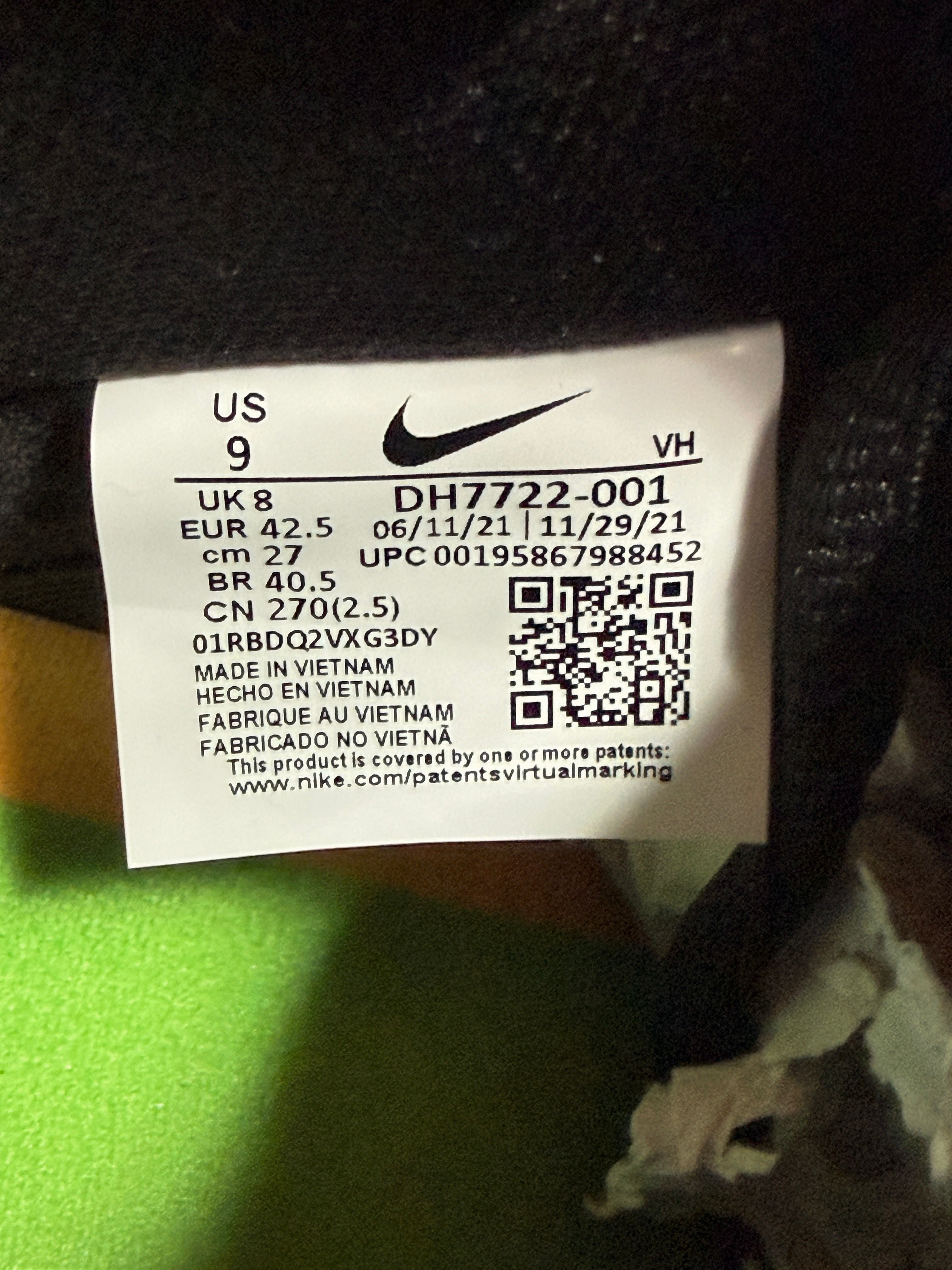 Nike SB Dunk Low Polaroid Size 9