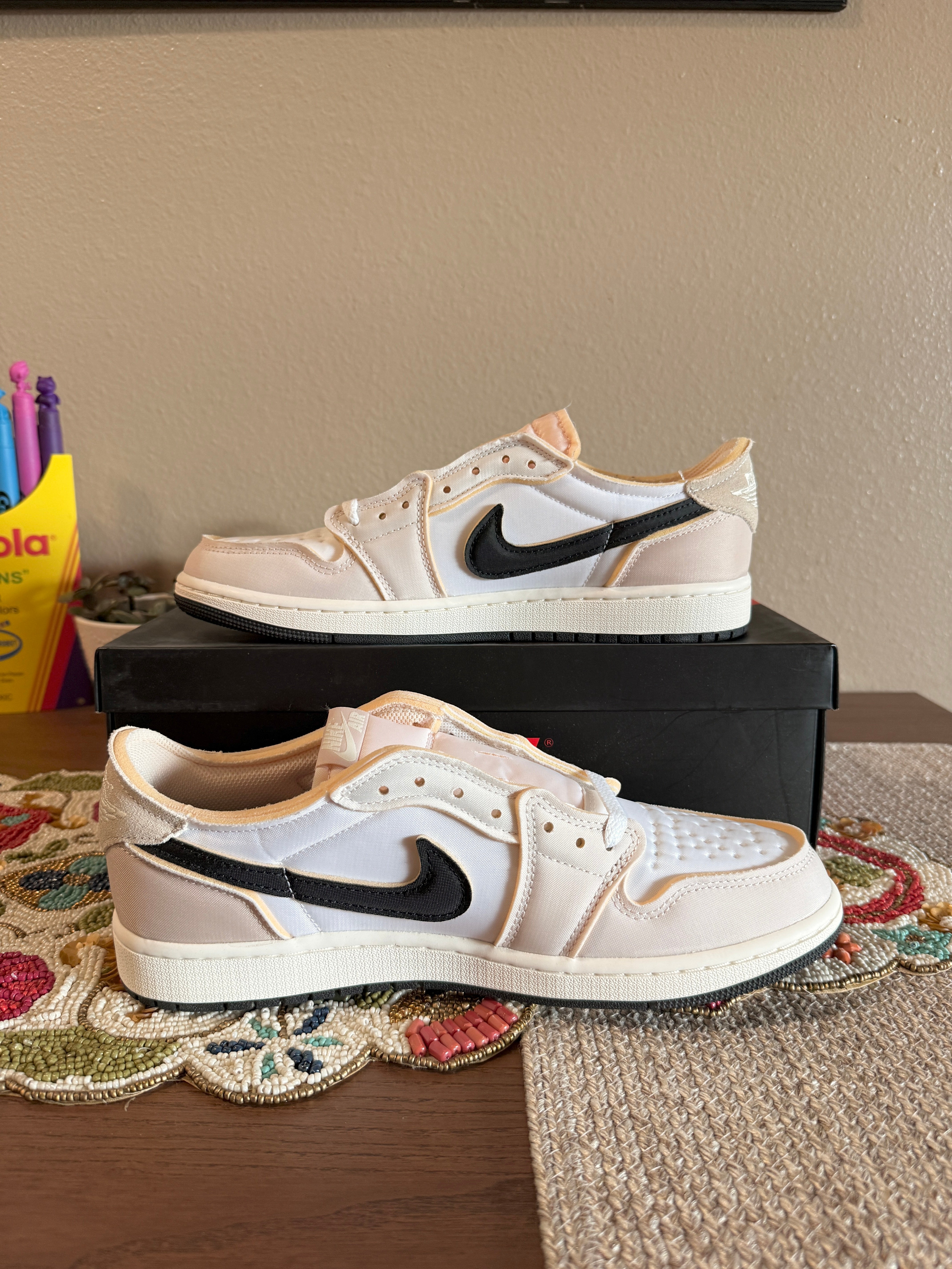 Jordan 1 Retro Low OG EX Coconut Milk Size 10