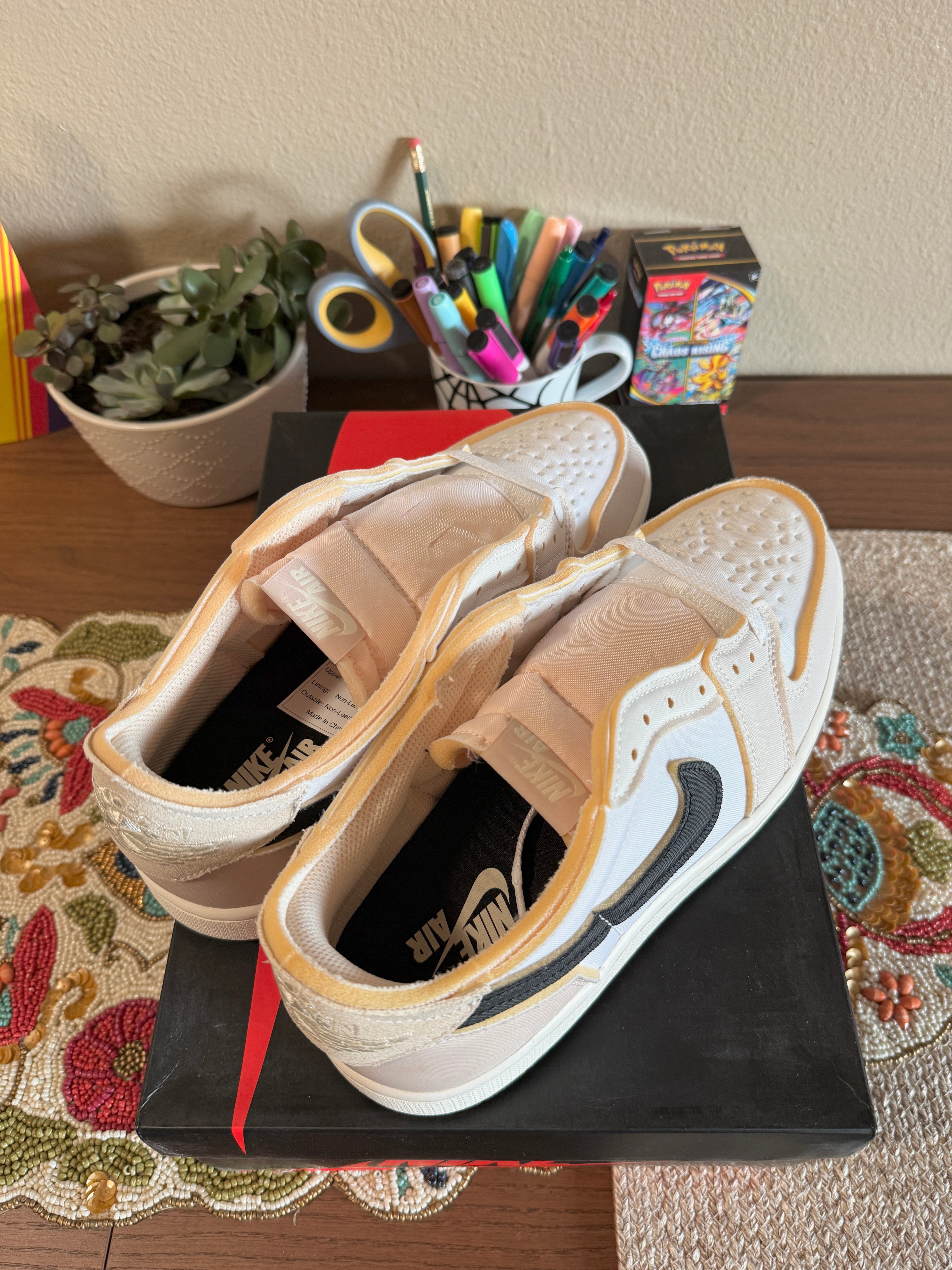 Jordan 1 Retro Low OG EX Coconut Milk Size 10