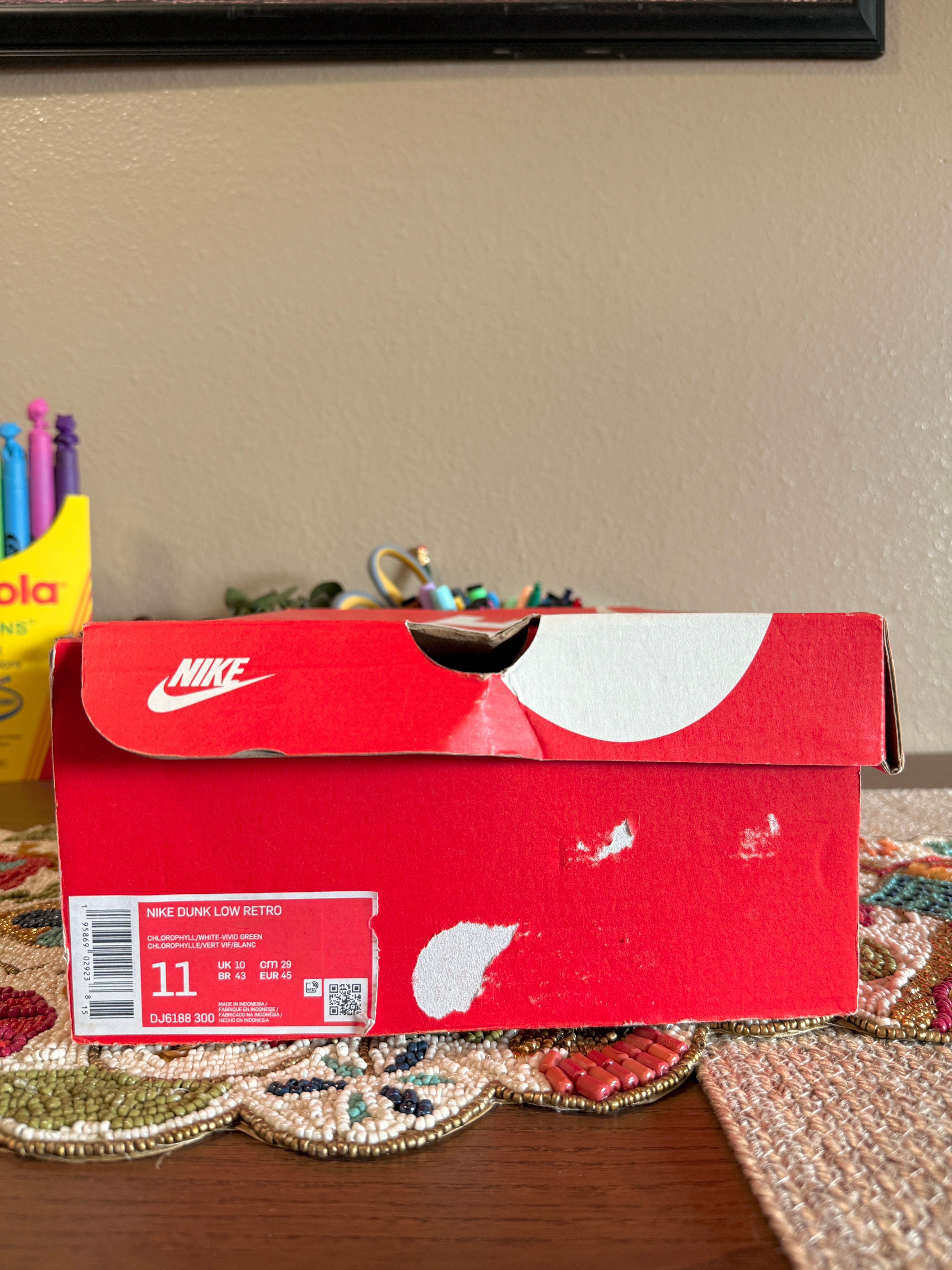 Nike Dunk Low Chlorophyll Size 11