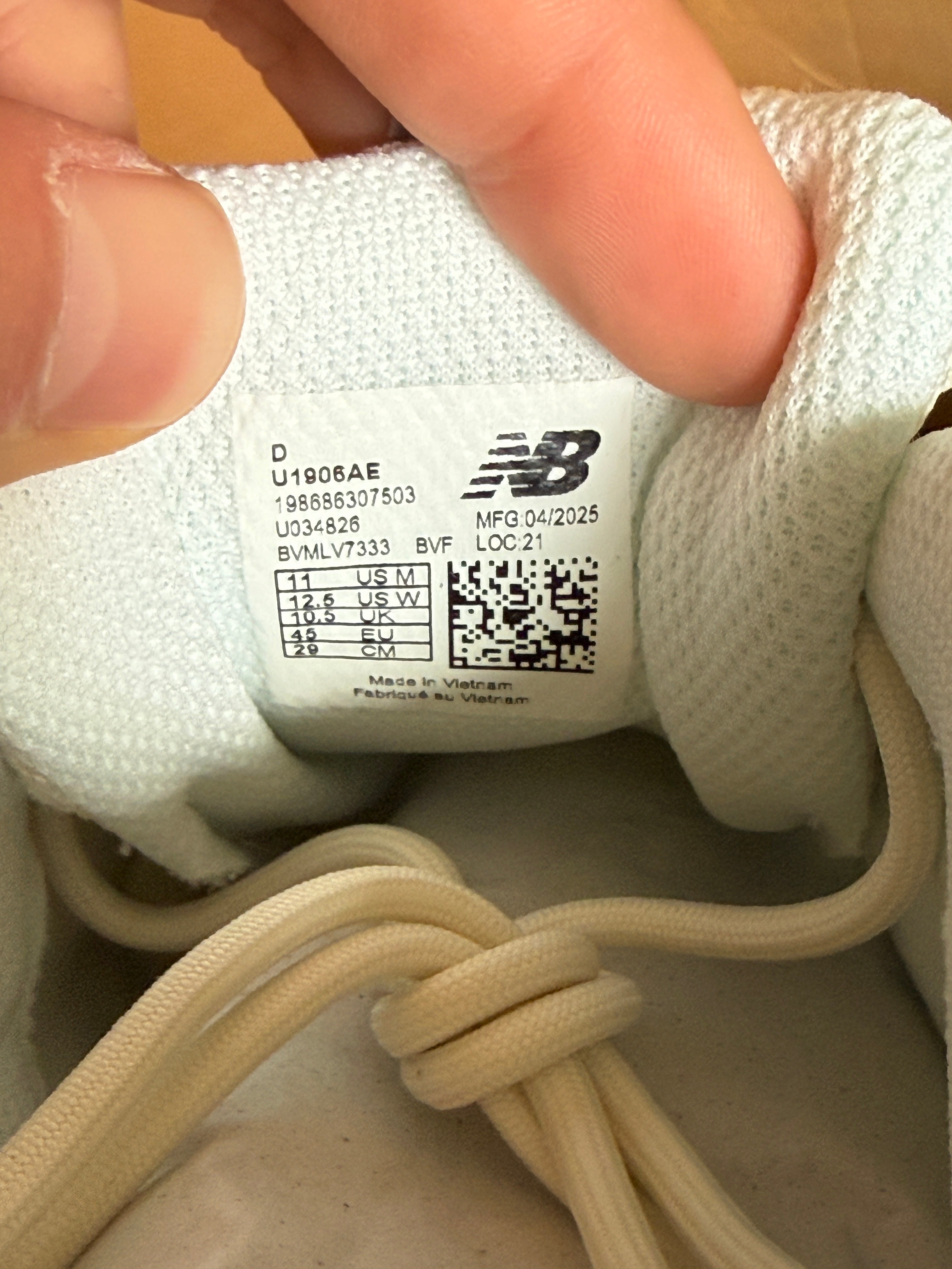 New Balance 1906A White / Green Size 11
