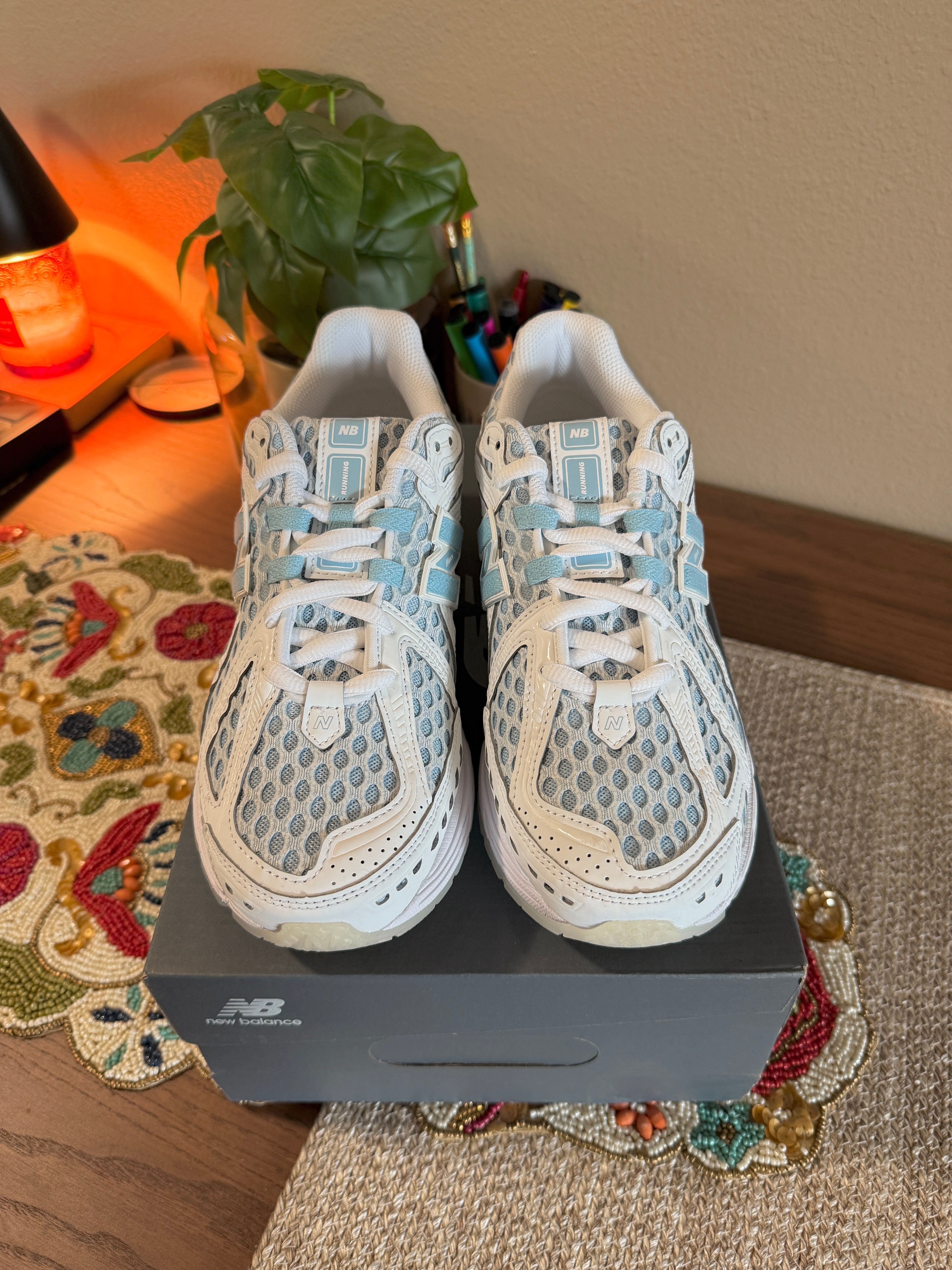 New Balance 1906R Blue Chrome Size 8