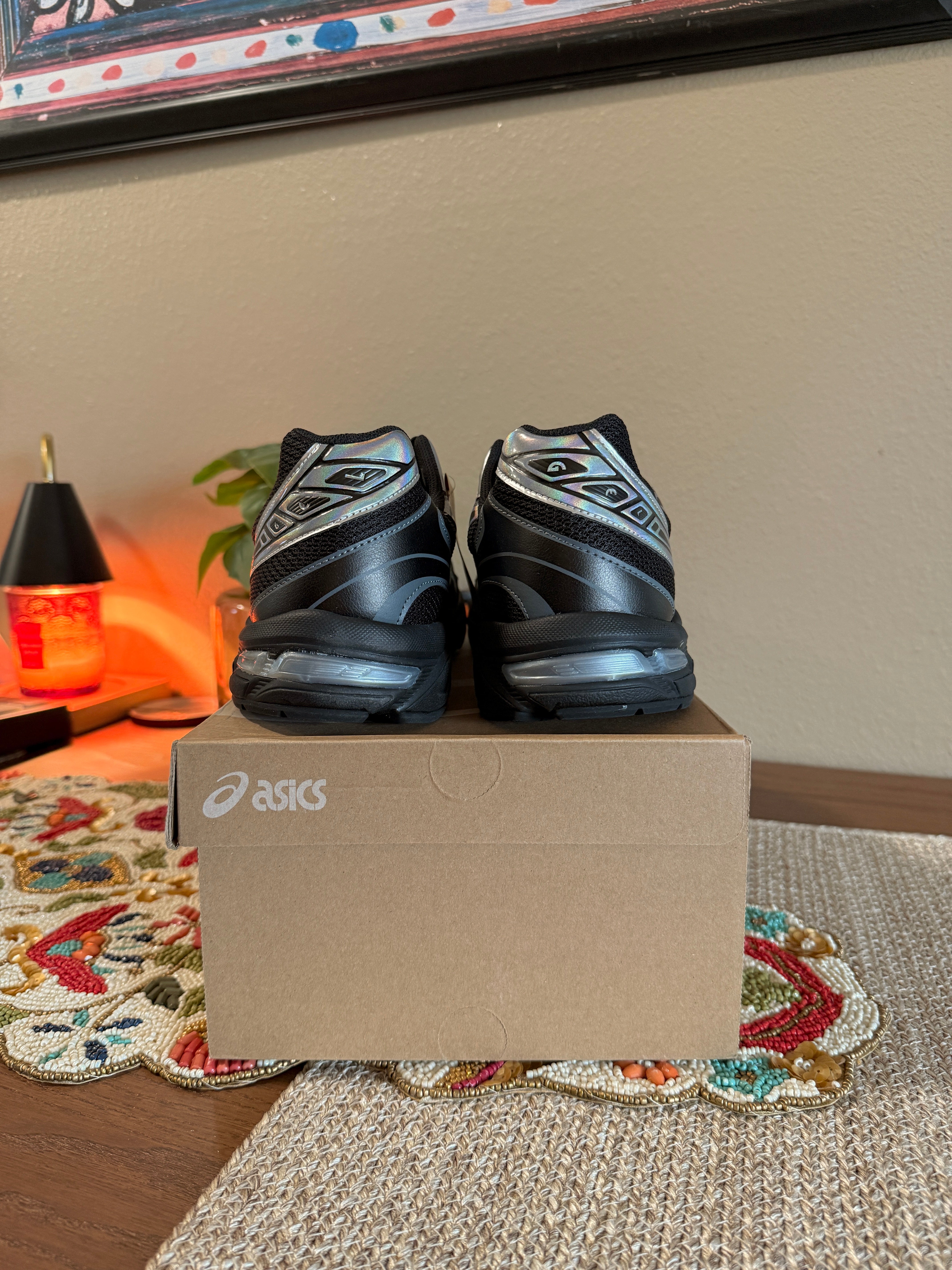 Asics Gel-1130 Black / Pure Silver Size 13