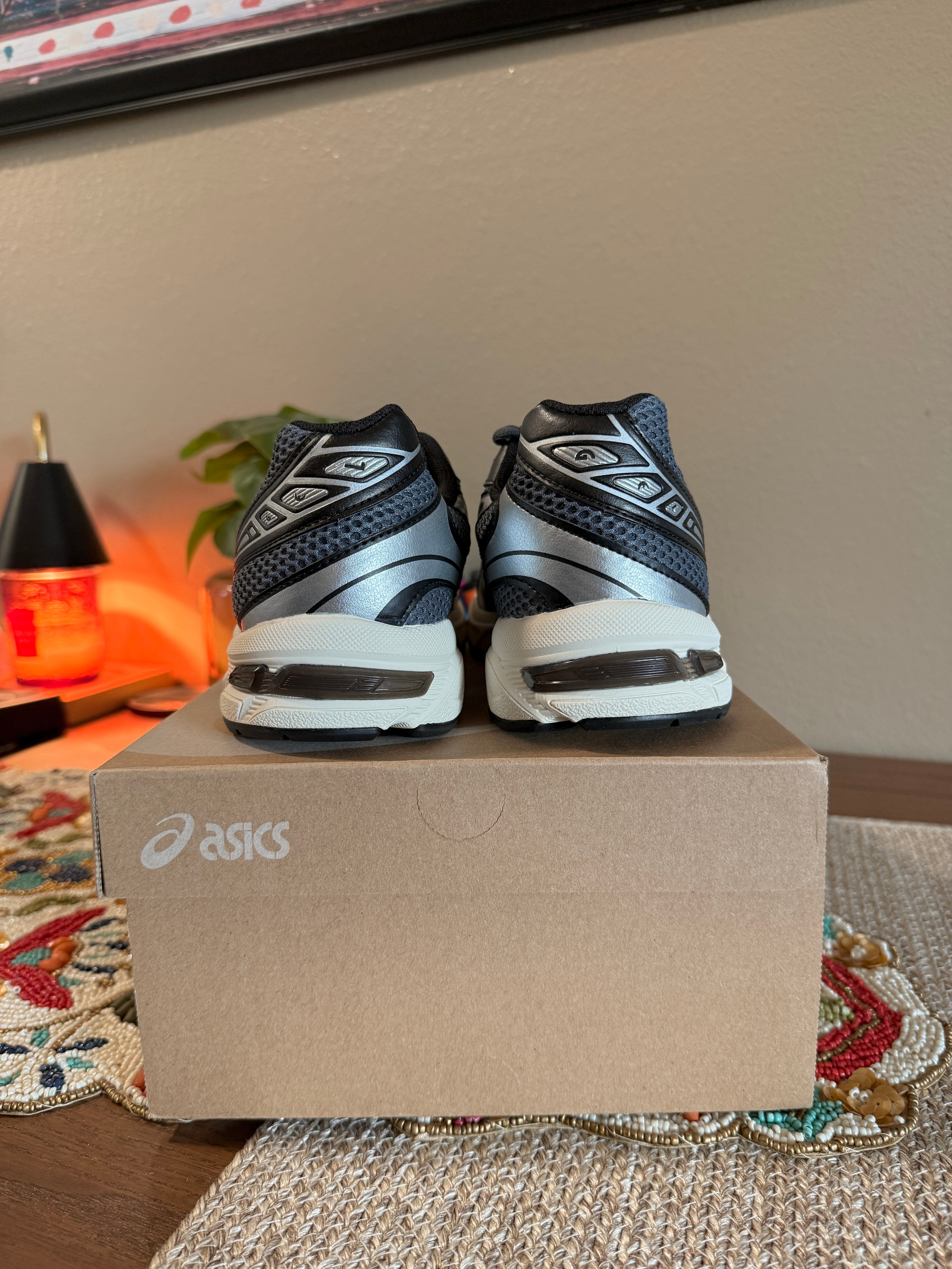 Asics Gel-1130 Steel Grey / Black Size 12