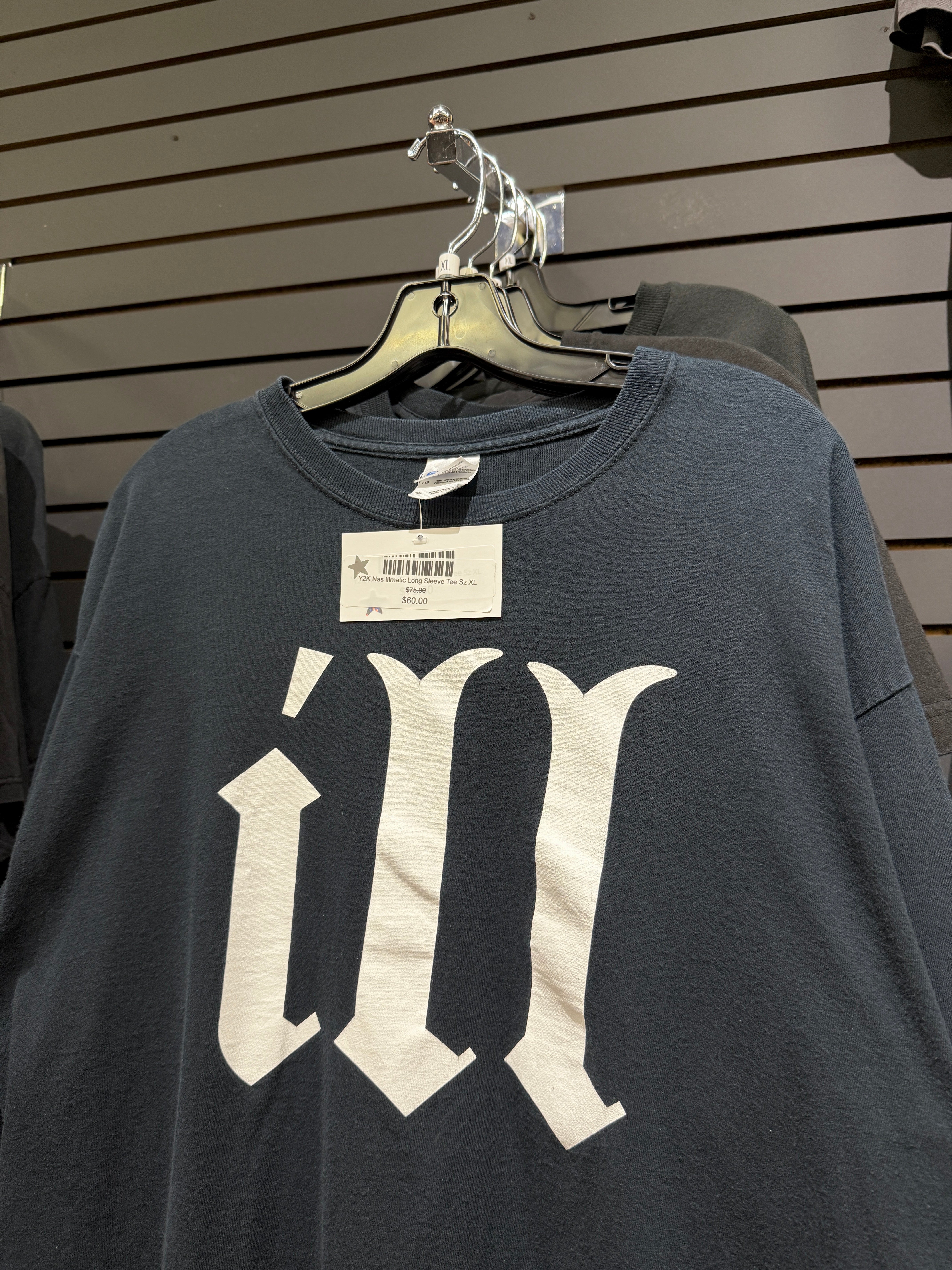 Y2K Nas Illmatic Long Sleeve Tee Sz XL